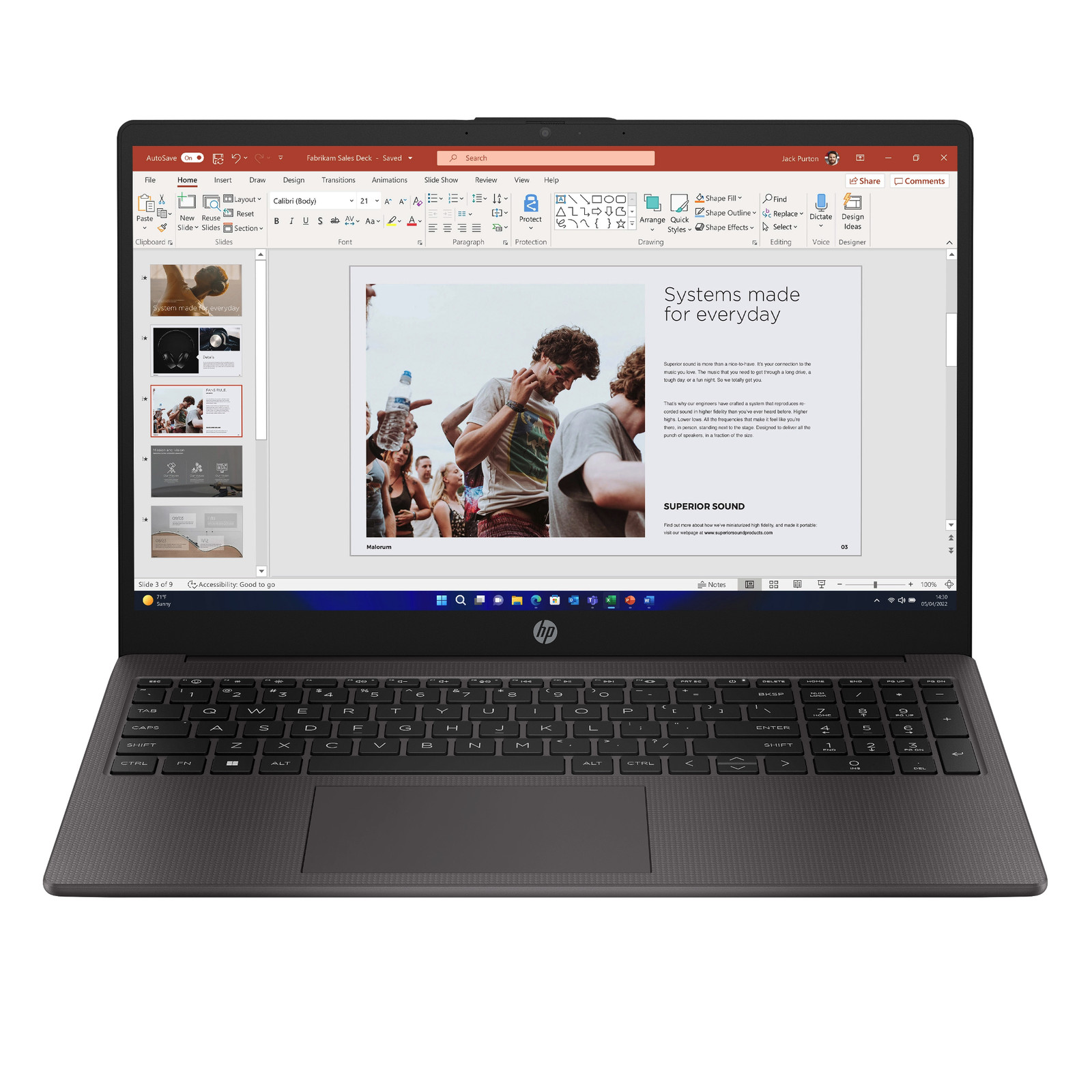 HP 255R 15.6″ 1920×1080 AMD Ryzen 7 7735U 16GB RAM 512GB SSD Windows 11 Pro