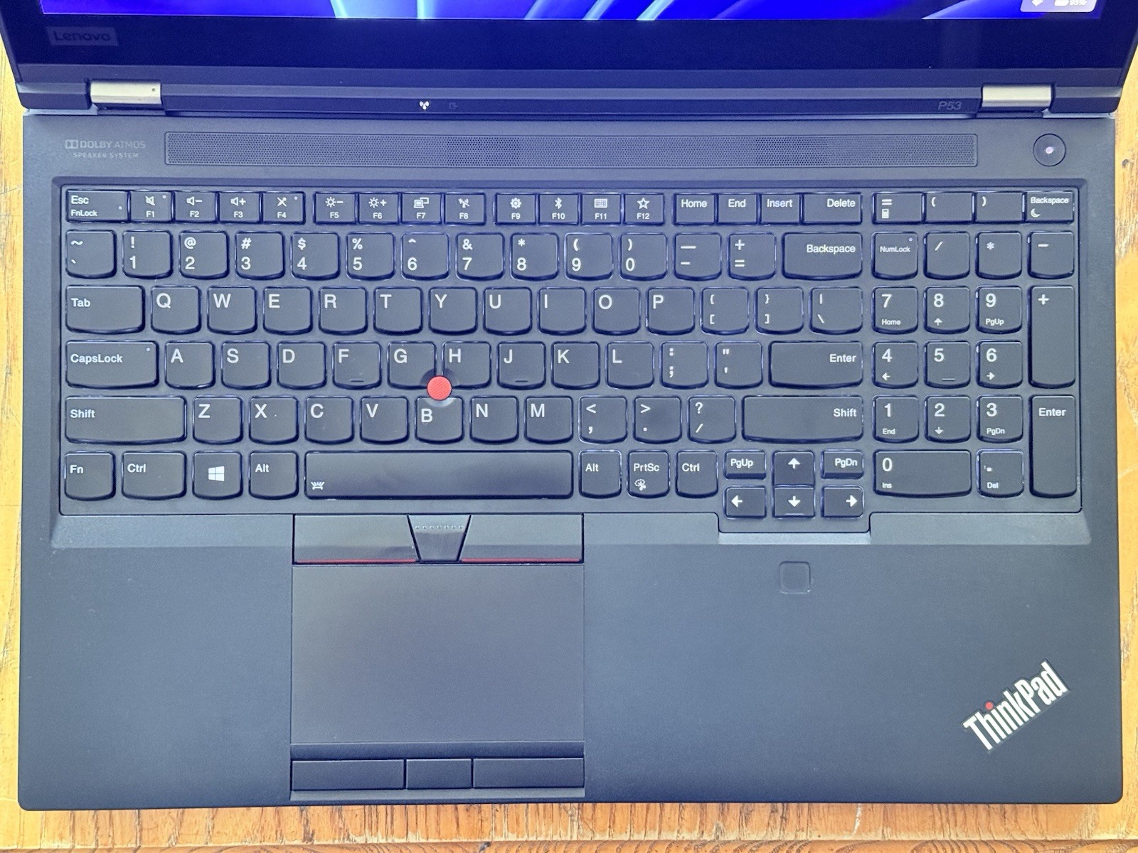 Lenovo ThinkPad P53 Xeon E-2276M 2.8GHz 6c/12t 64GB RAM 3.5TB RTX 5000 4K OLED