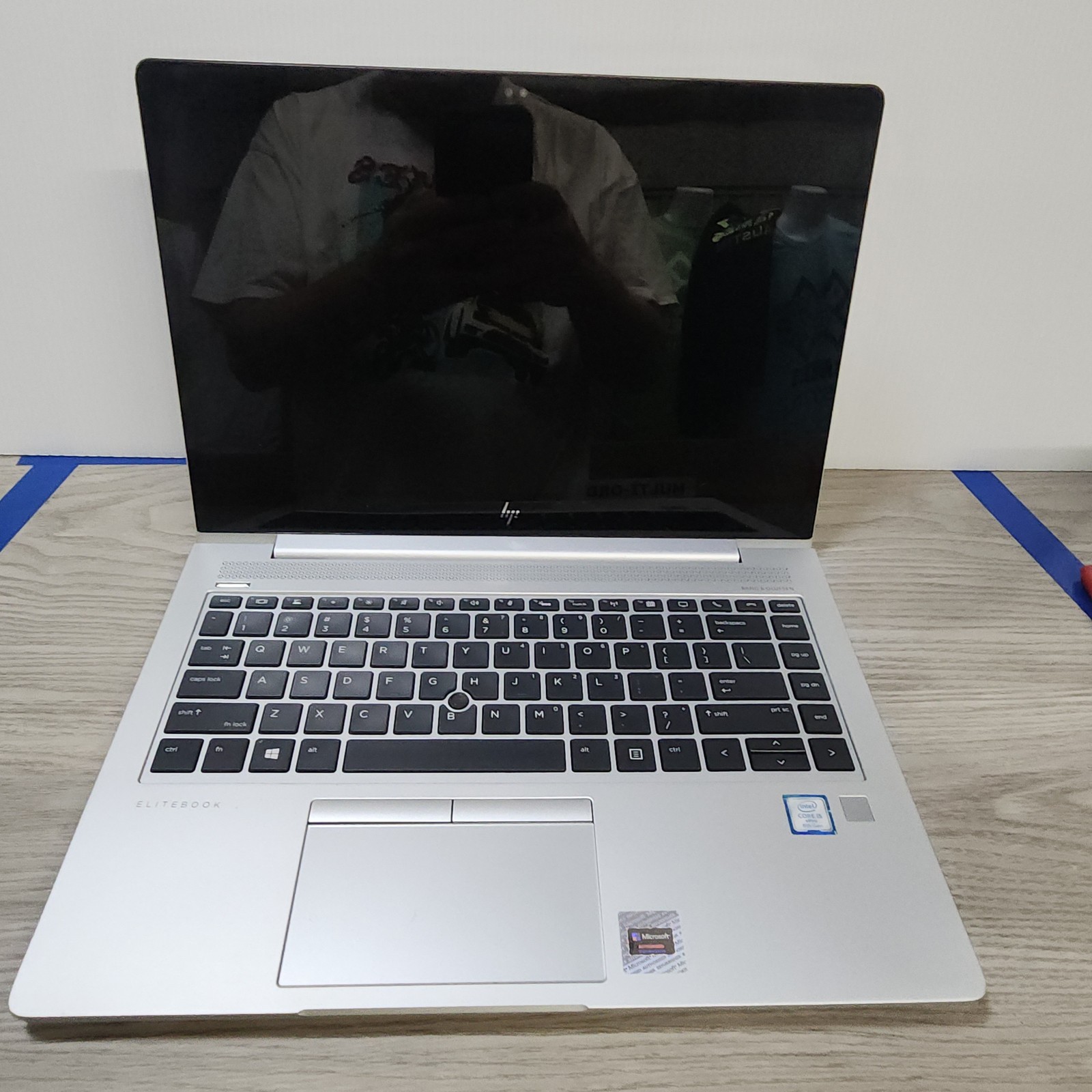 Hp Elitebook 840 G5 14In Laptop Intel 8265 Wifi Windows Silver NEEDS WIN RELOAD