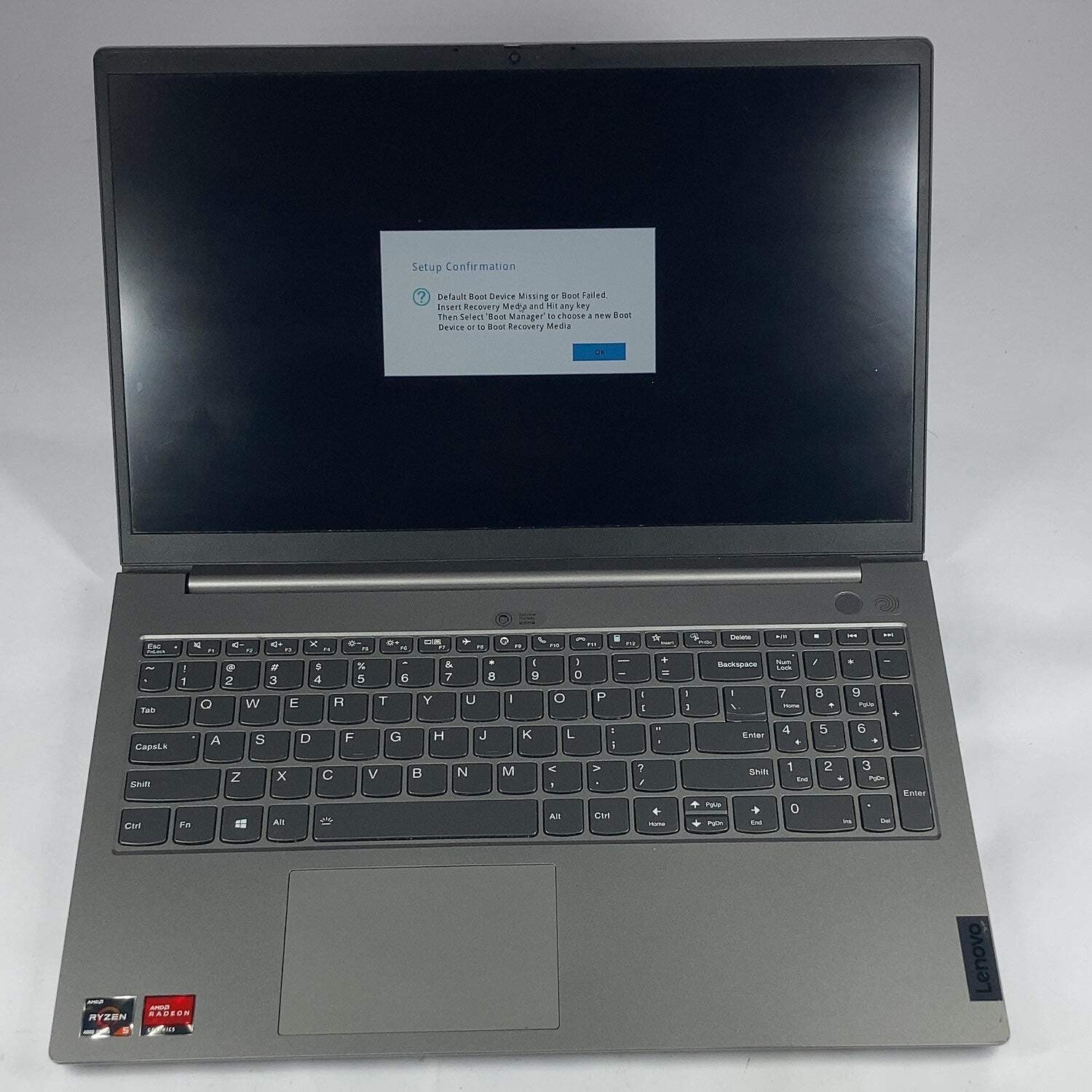 Lenovo ThinkBook 15 Gen 2 ARE Ryzen 5 4600U 2.1GHz 8GB RAM NO HDD NO CHARGER