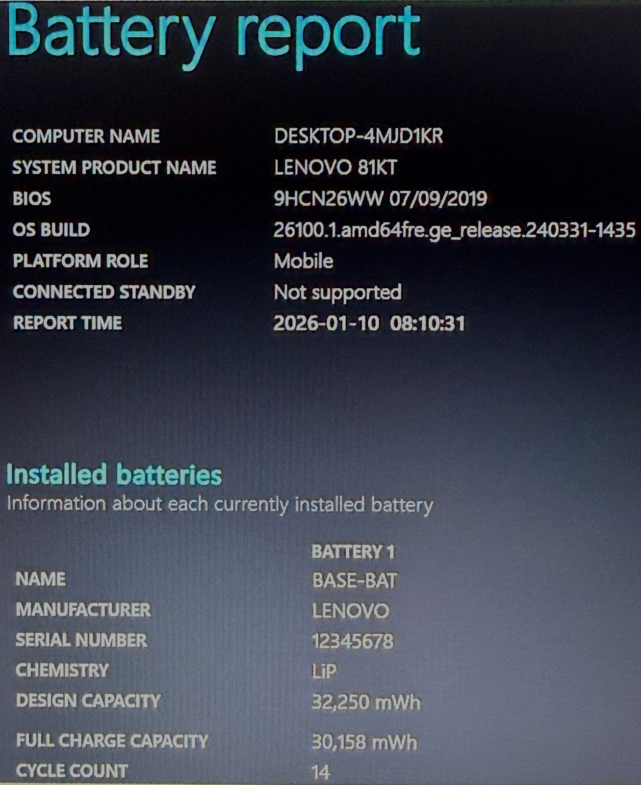 Lenovo ideapad 130S-11IGM 11.6″ 1.1GHz Pentium Silver N5000 4GB RAM 64GB eMMC