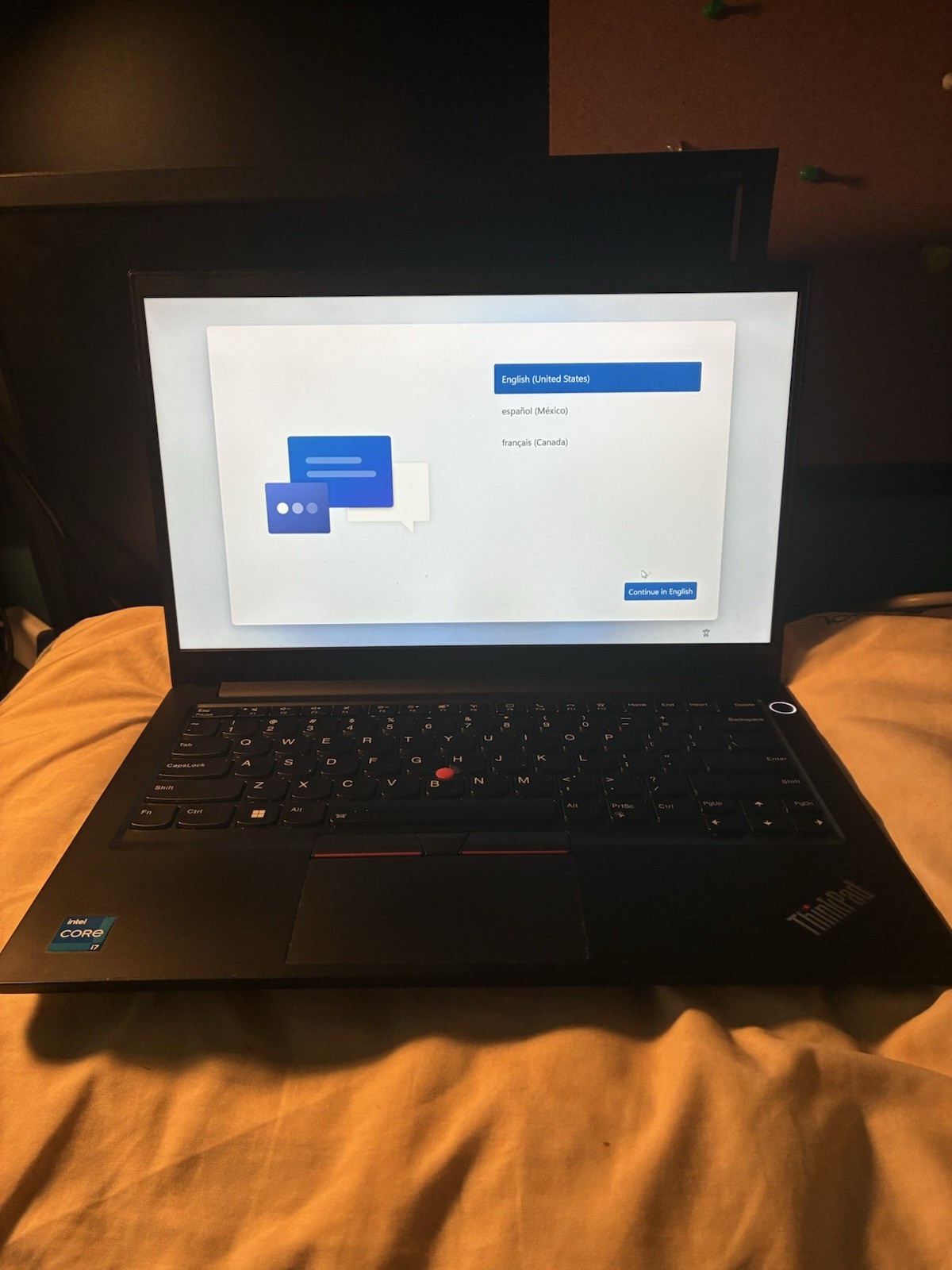 Lenovo Thinkpad E14 gen 2 Core I7 1165G7, 16 GB ram, 256 GB ssd, W11 + charger
