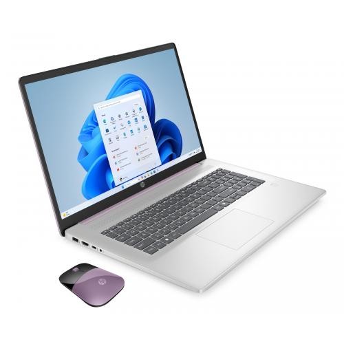 HP 17.3 HD+ Touchscreen PC Intel N100 4GBRAM 128GB UFS Winter Lavender Bundle
