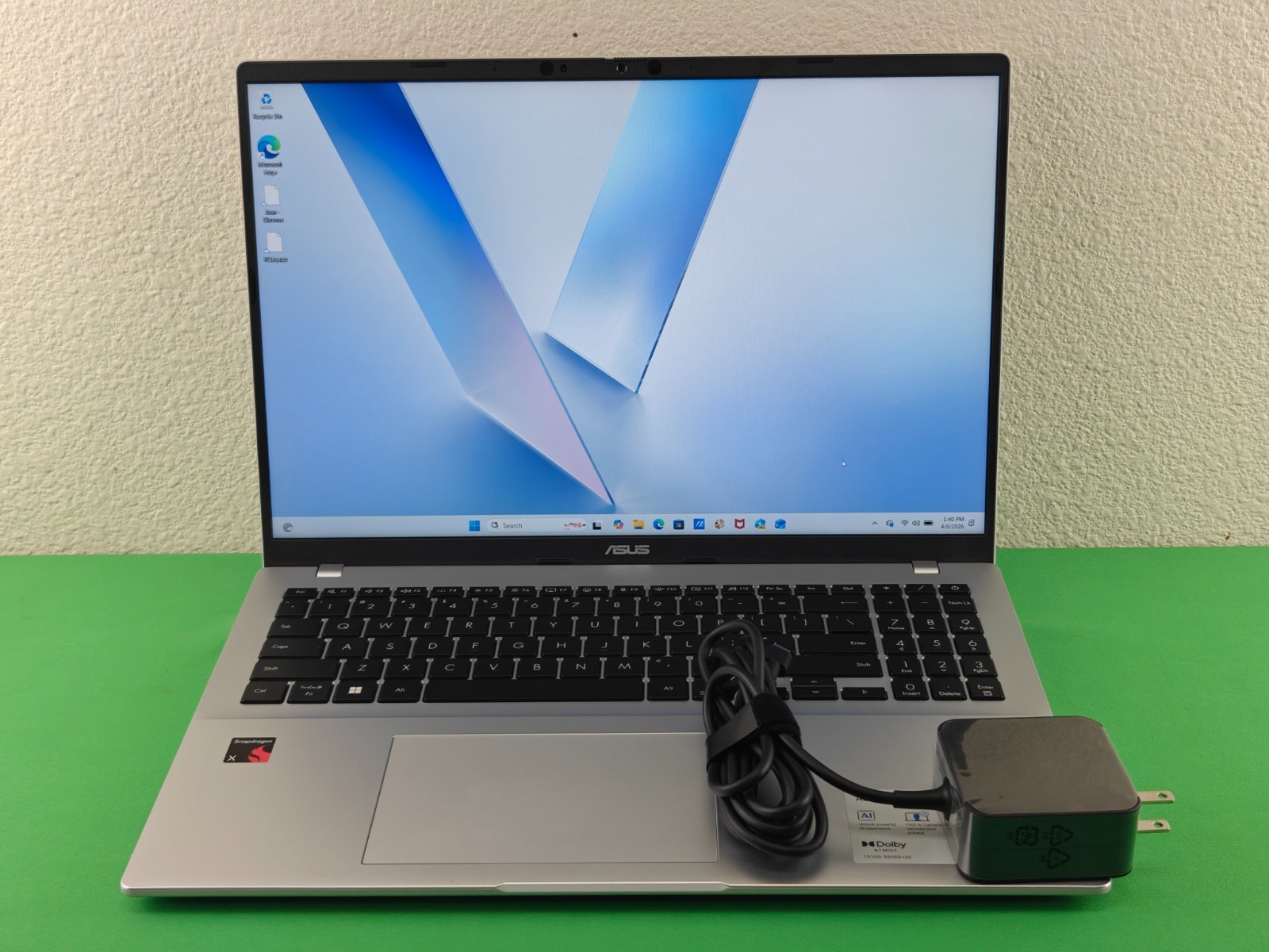 ASUS Vivobook 16 Copilot+ 16″ WUXGA Snapdragon X X126100 16GB 1TB SSD W11H SL