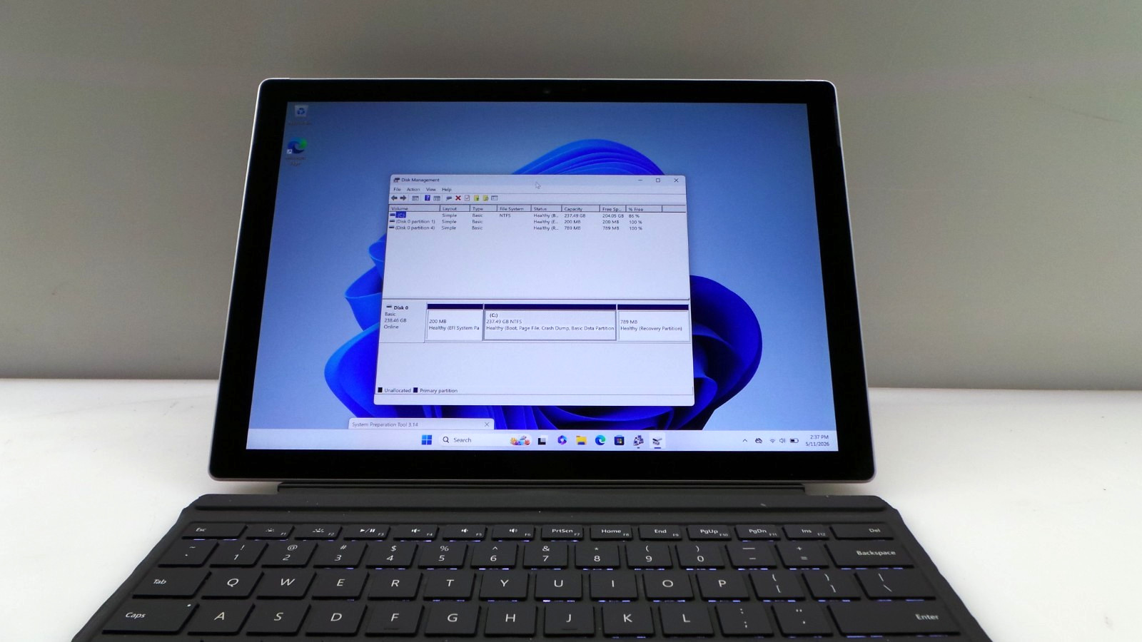 Microsoft Surface Pro 6 12.3″ | i5-8250U 1.60GHz 8GB RAM 128GB SSD | WIN 11 PRO