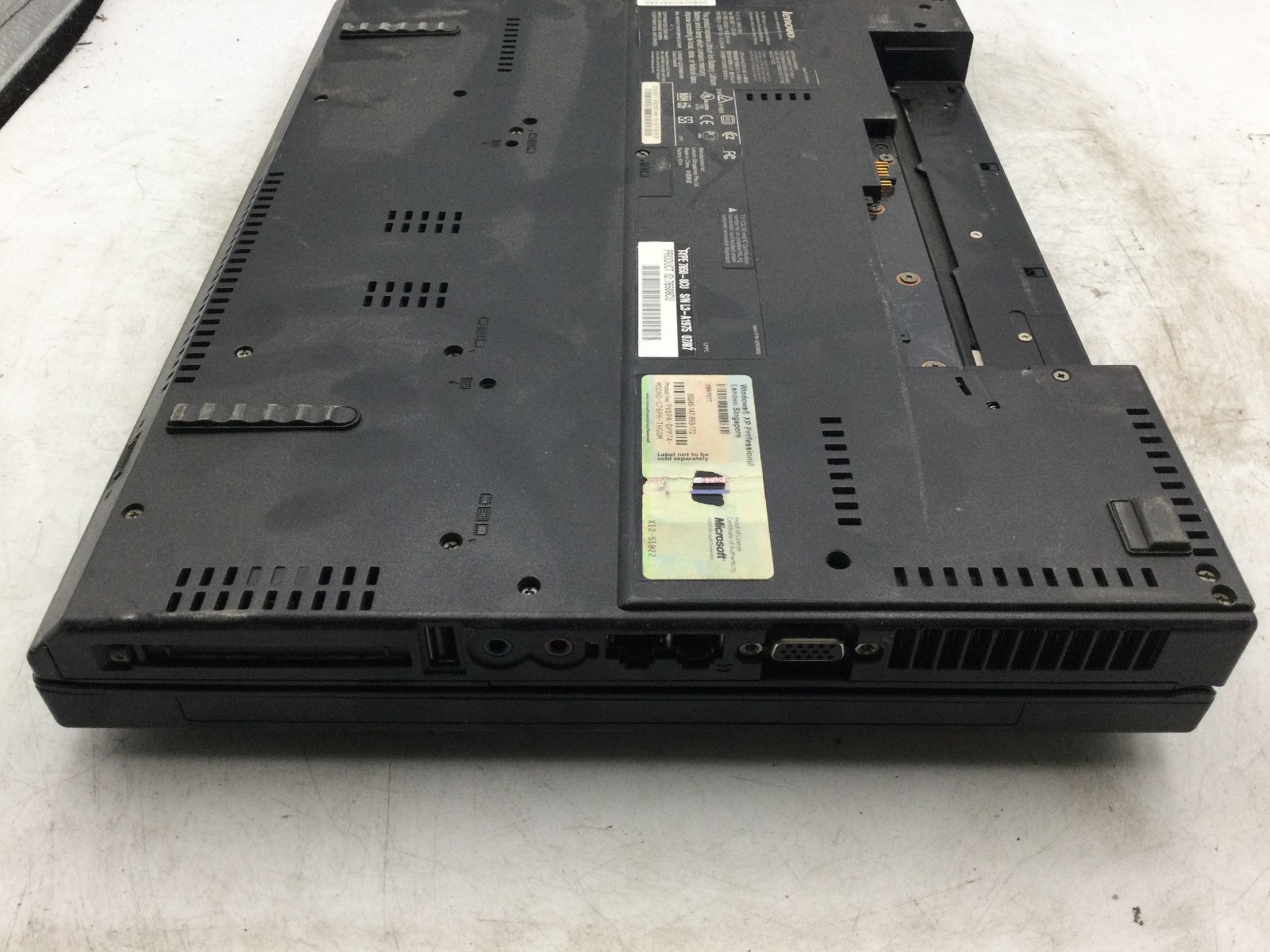 IBM THINKPAD R61I – BOOTS TO BIOS – INTEL CORE 2 DUO – 1GB RAM – READ DESC – BB