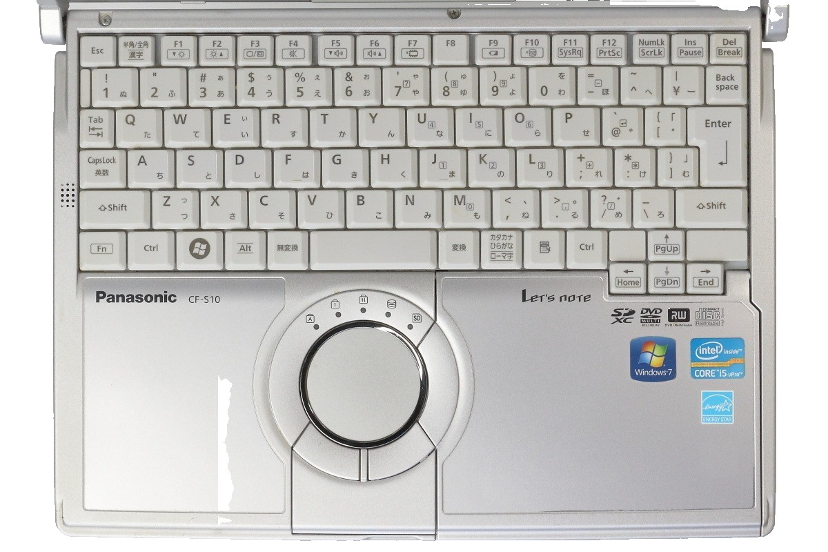 Panasonic Let’s Note CF-S10 i5-2520M 4GB 120GB HDD DVD WinXP Pro Tested