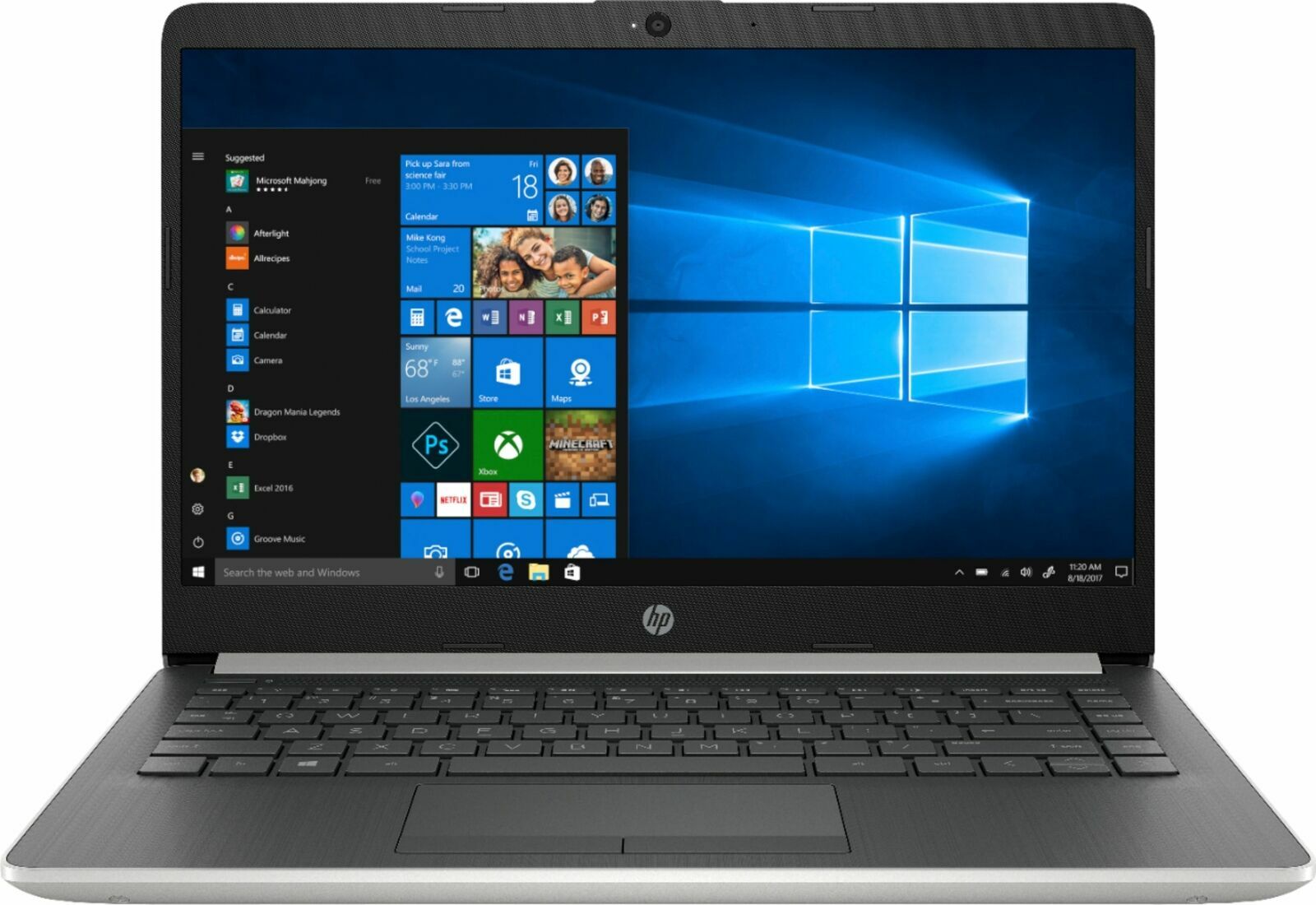 HP 14 FHD IPS Laptop,Intel i5 10th,4/8GB RAM,128/256/500GB SSD,Bluetooth,WIFI