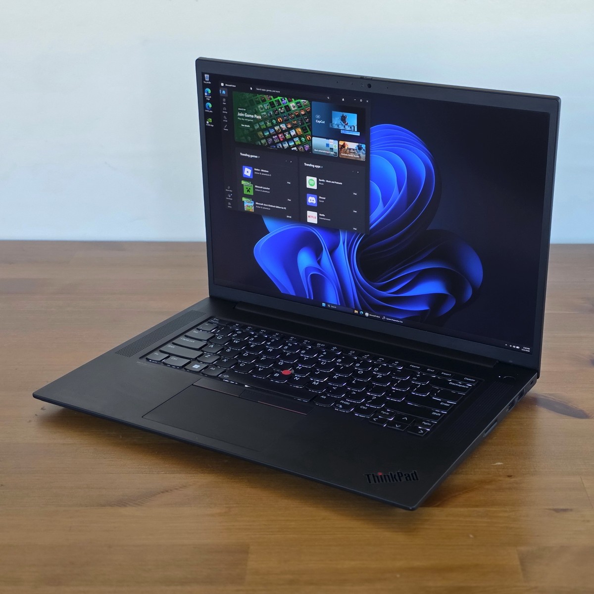 Lenovo ThinkPad P1 Gen 4 i7-11850H 32GB 16″ 2560×1600 NVIDIA RTX 3080 1TB SSD