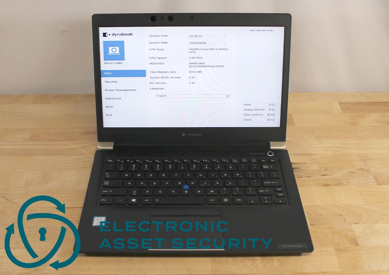 Dynabook Portege X30-F i5-8265U 1.60GHz 8GB RAM 256 Integrated Drive (No OS)