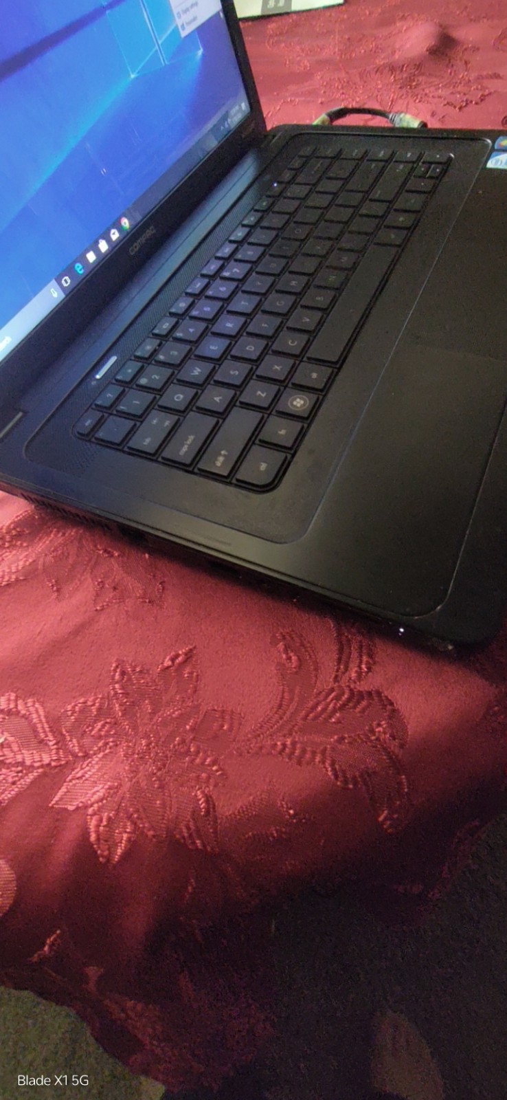 COMPAQ Presario CQ57 15.6 ” Laptop 8 RAM 300gb Hd Windows 10 64 Bit With Charger