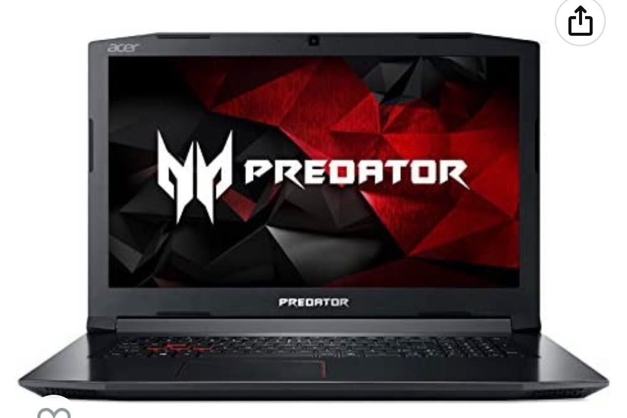 Acer Predator Helios 300 (i7 Processor GTX 1060 16GB Ram)17.3″ Full HD 1920×1080