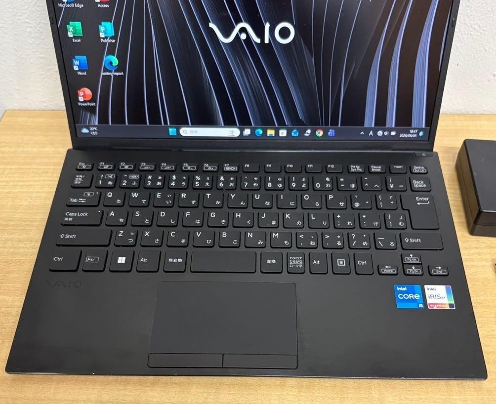 VAIO Pro PJ VJPG21 i5 1235U Iris Xe 16GB SSD 256GB 13.3″ FHD Win 11 Ultra-Light