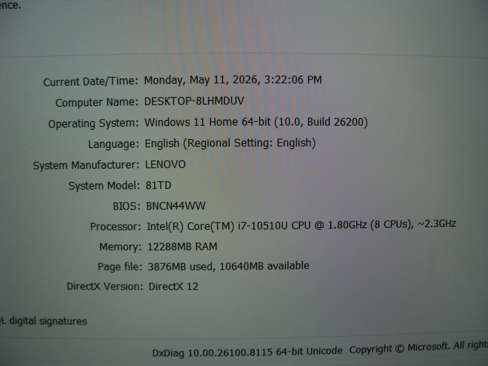 Lenovo Yoga C740-15IML 15.6″ FHD Touch core i7-10510U 1.8GHz 12GB 512GB + PA