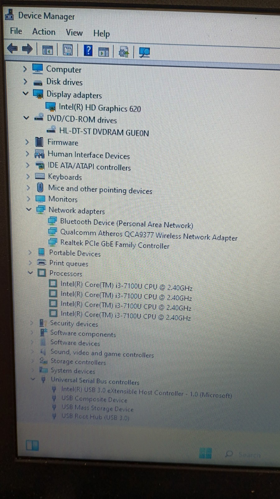 7302 ThinkPad E570 w/charger.i3-7100.Optical.8GB.500GB HDD.15.6″ .W11 Pro.Nice!!