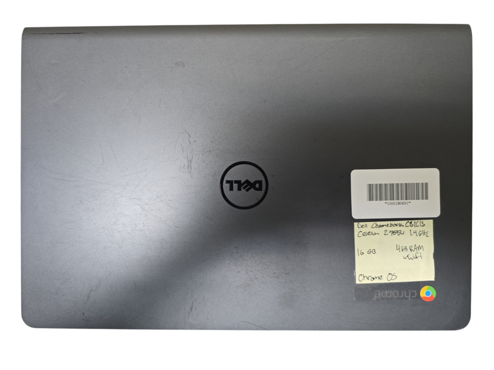 Dell Chromebook CB1C13 Celeron 2955U@1.4GHz 16GB HDD 4GB Ram ChromeOS Tested
