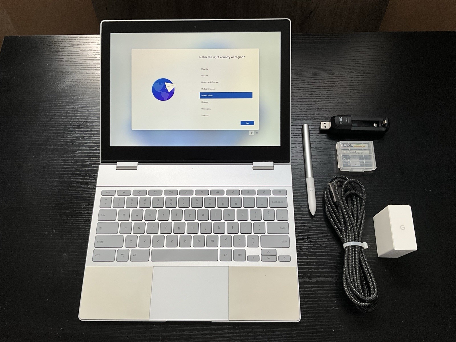 Google Pixelbook ~Windows 11~ C0A i5-7Y57 Eve 128gb 8GB Ram Eve With Extras