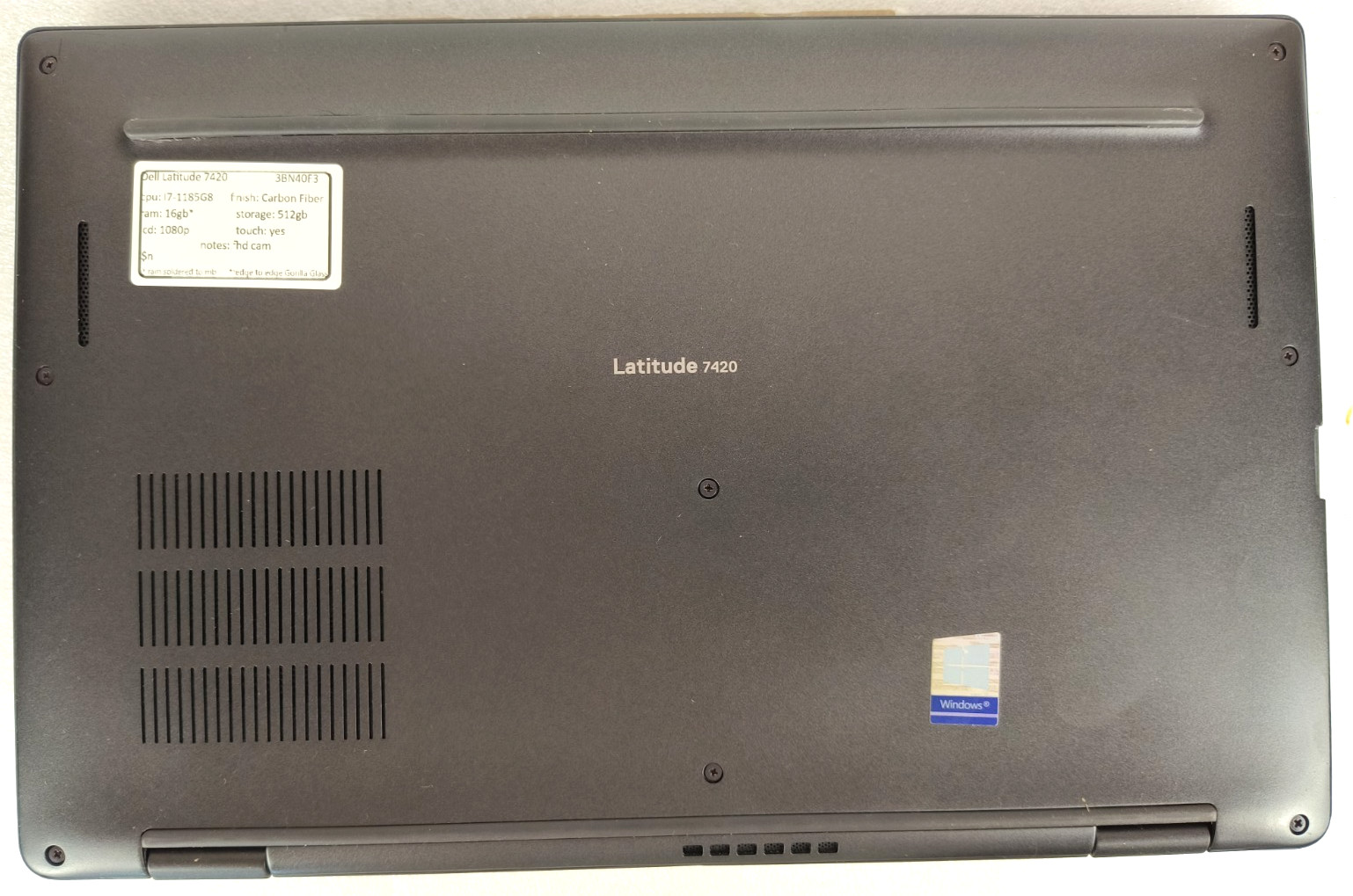 Dell Latitude 7420 14″ FHD 400nits Touch I7-1185G7 4.8 GHz 16GB 512gb SSD Win11P