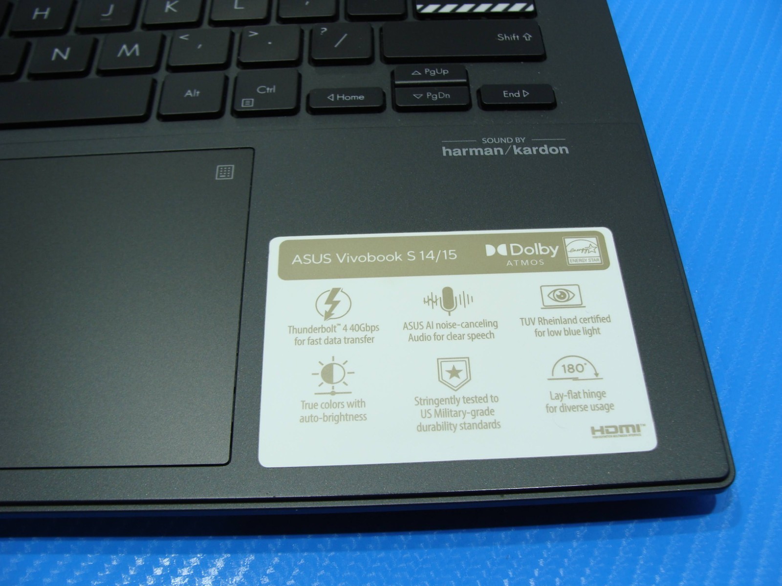 ASUS Vivobook S14 K5404VA 14″ 120hz OLED intel i9-13900H 2.6GHz 16GB 1TB +PA