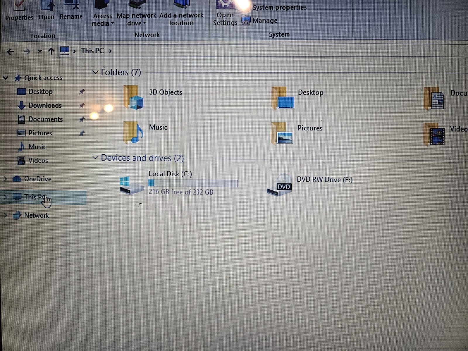 HP Pavilion 15” Laptop i7-6500U • 8GB RAM 230GB windows 10 w chrgr