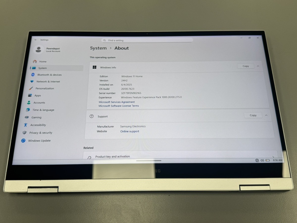 Laptop Samsung Galaxy Book Flex Alpha 13.3 (PD6015865)