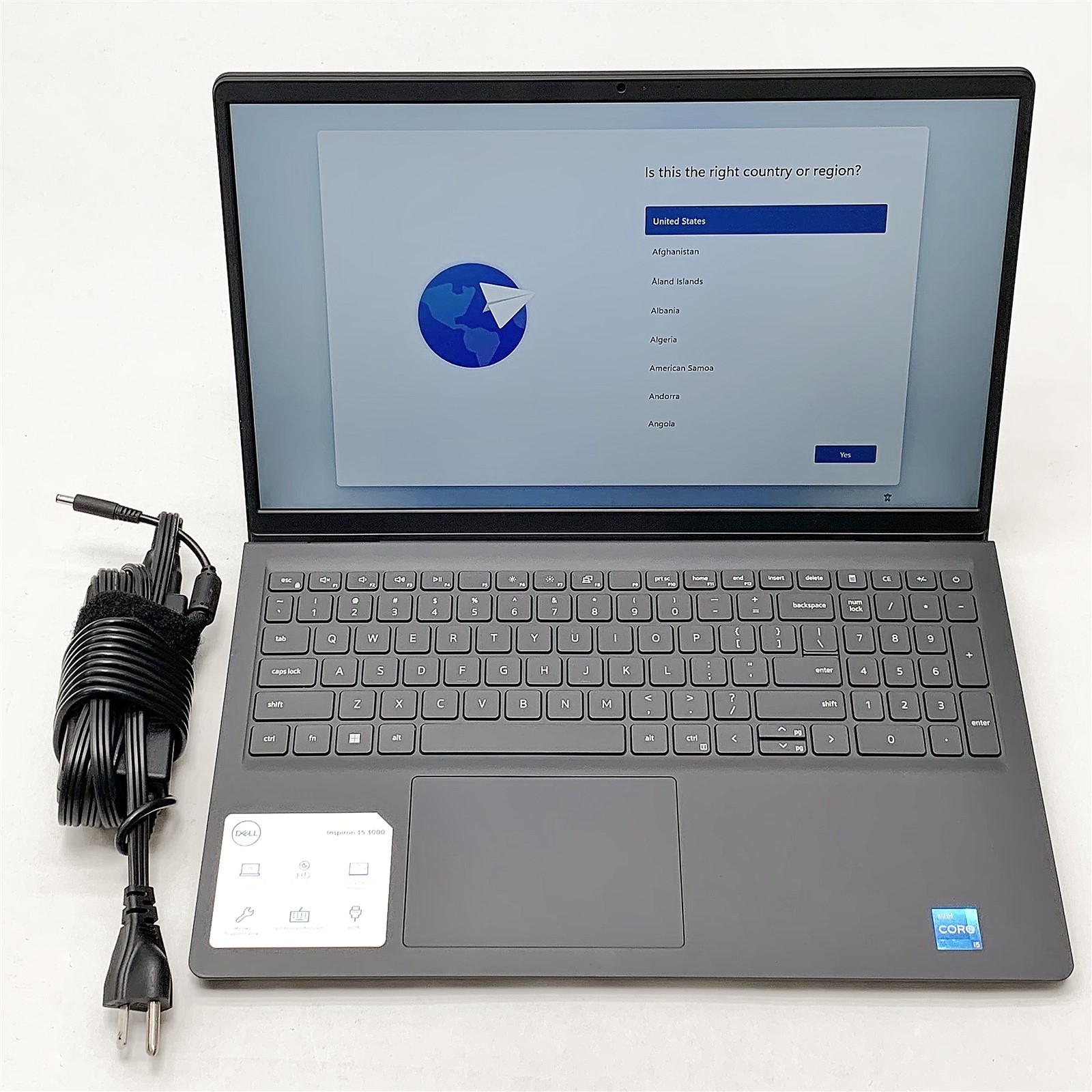 Dell Inspiron 3511 Laptop i5 1145G7 2.40GHZ 15.6″ FHD 8GB 512GB NVMe Windows 11