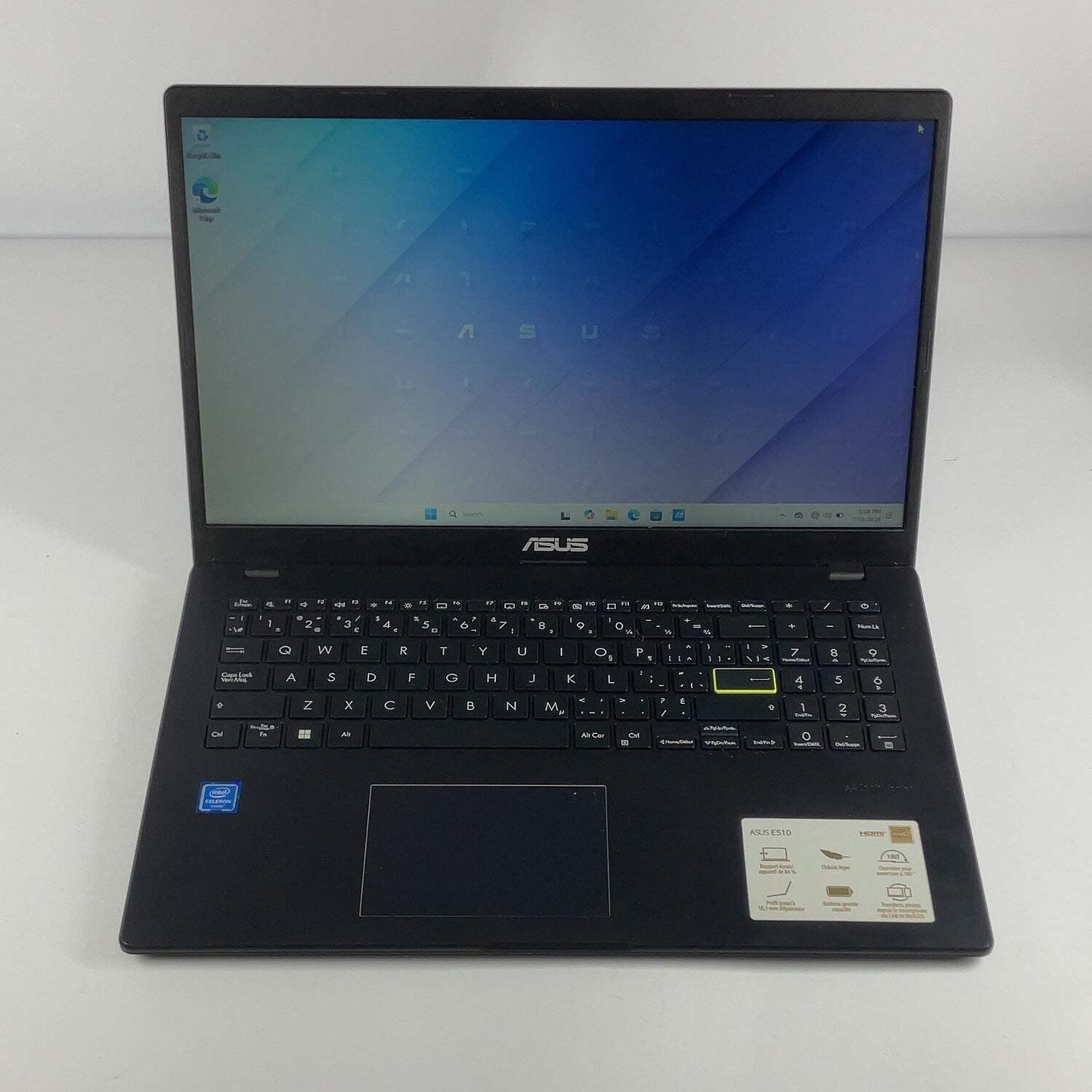 Asus Notebook L510M 15.6″ Celeron N4020 1.1GHz 4GB RAM 128GB SSD WIN 11