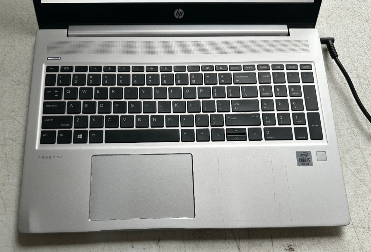 HP ProBook 450 G7 15.6″ (i5-10210U, 8GB RAM, Bios Locked) NO HD/BATTERY/ADAPTER