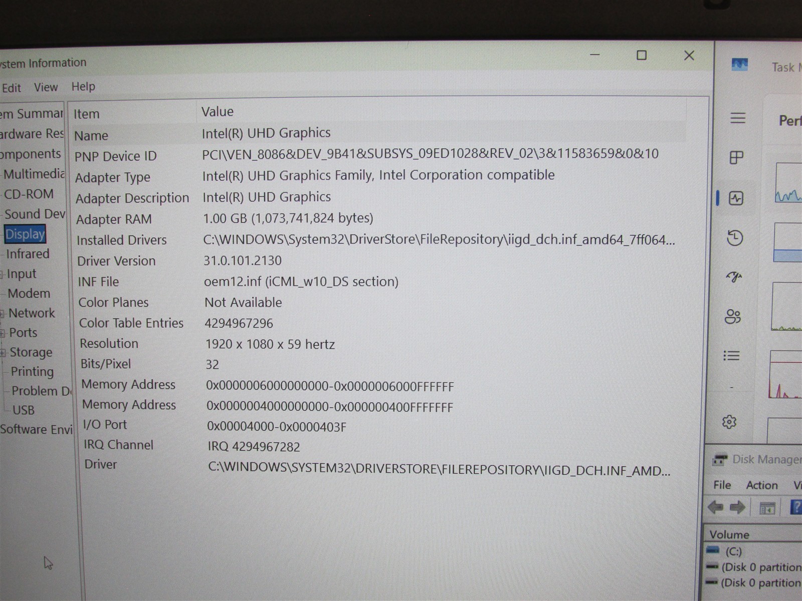 Dell Latitude 3510 i7-10510U 1.8GHz 16GB RAM 256GB NVME 15.6″ Win11 Pro COSM DMG