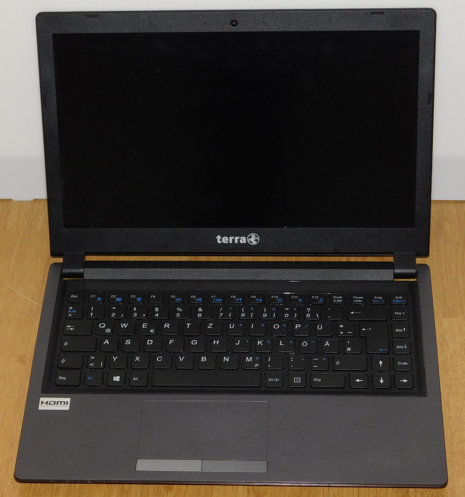 ❌FAULTY/DAMAGE Notebook Laptop Terra Mobile 1451 Hinge and Screen Cracked