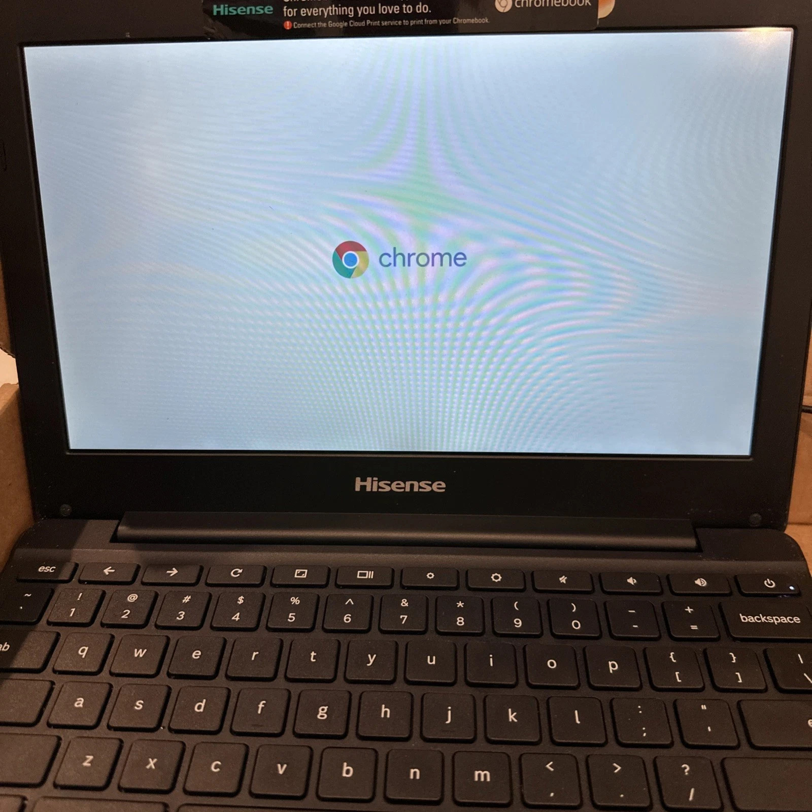 Hisense Chromebook C11 – 11.6″ Screen Black Chrome OS Notebook SON