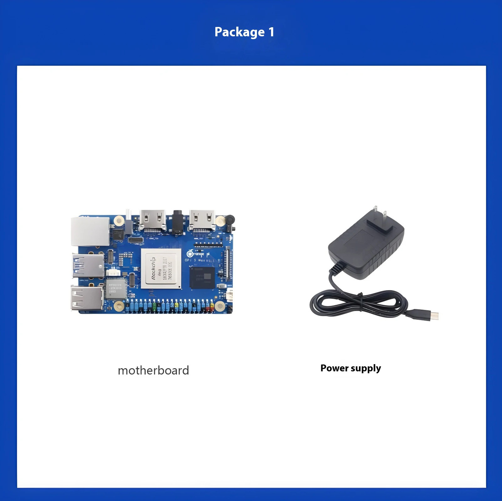 Orange Pi 5 Max 16GB RAM LPDDR5 Rockchip RK3588 Development Board