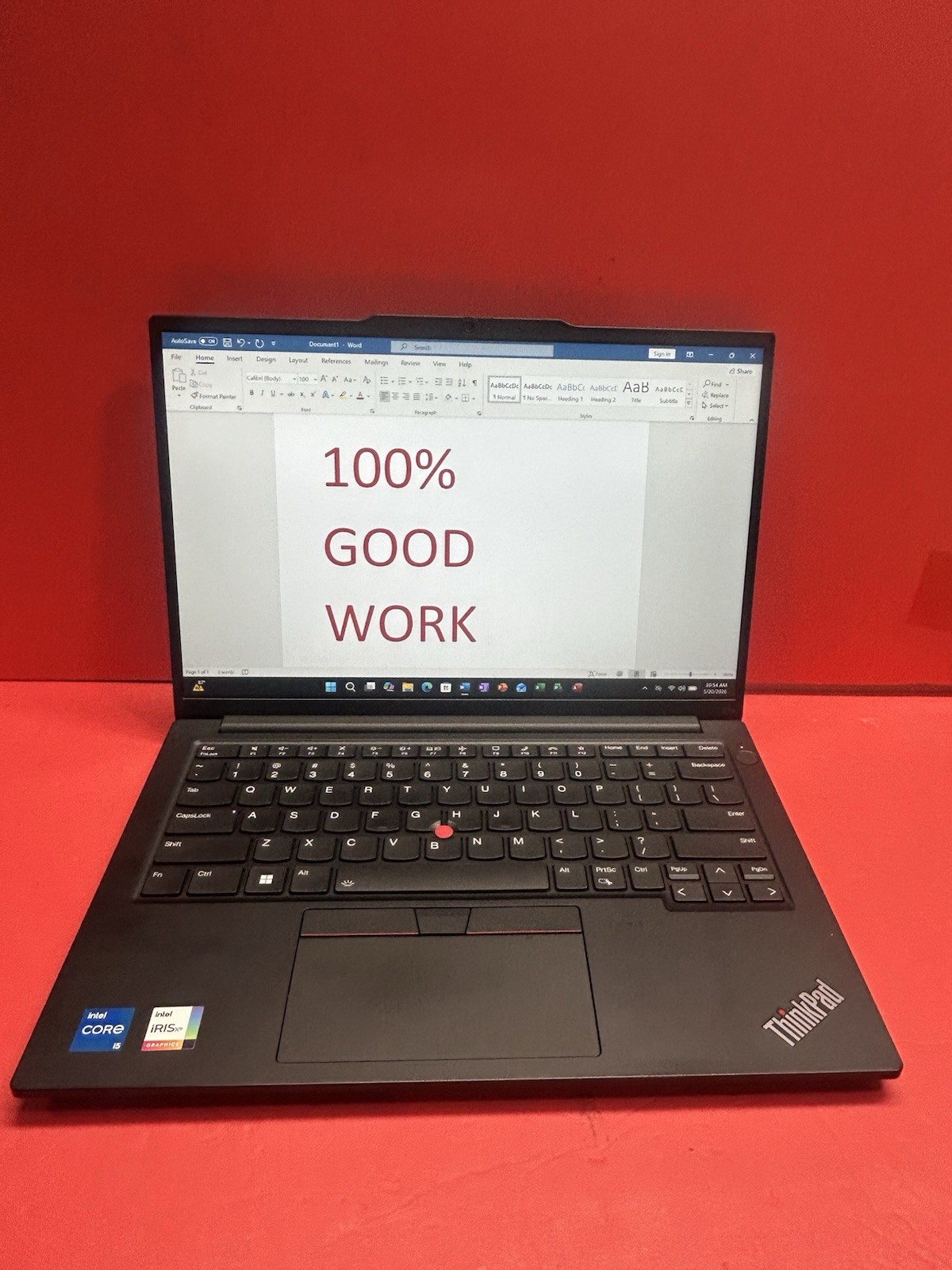 Lenovo ThinkPad E14 14 Core 13th i5 -1300Mhz 16GB 256GB Windows 11pro