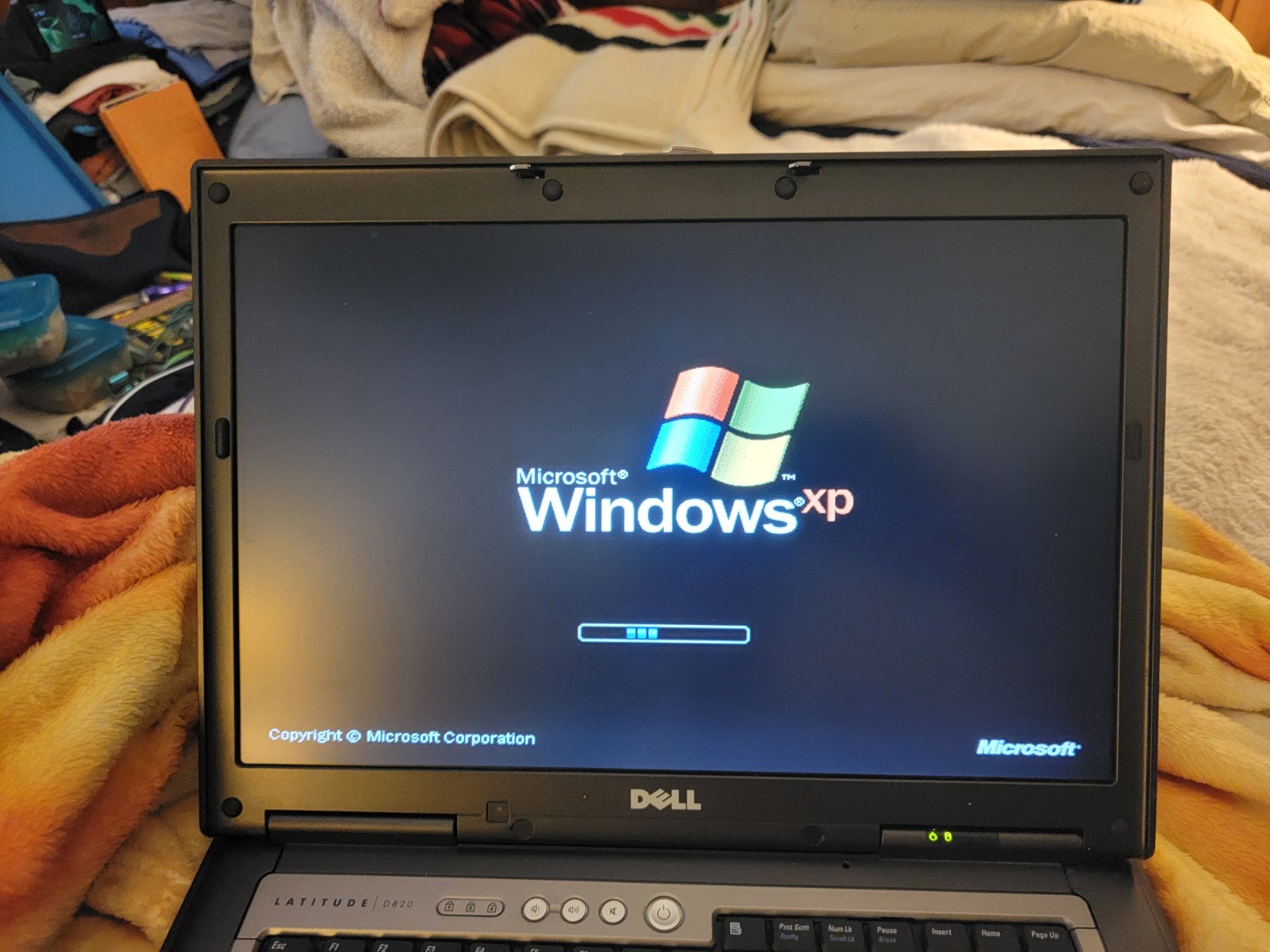 Dell D820 Lattitude Laptop – Intel Centrino Duo- Passed Tests on XP- for PARTS
