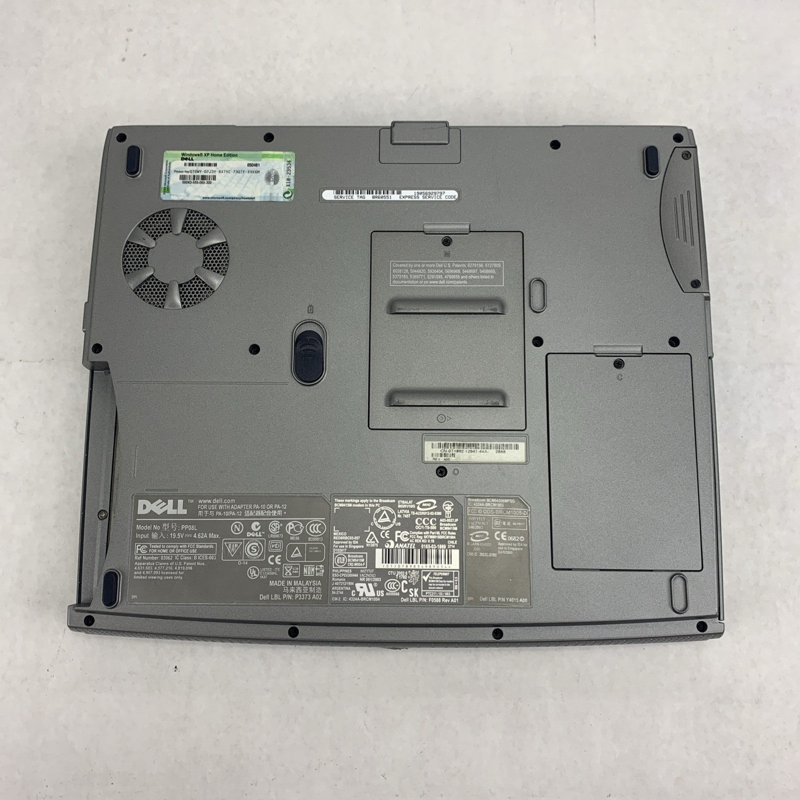 Dell Latitude 100L Intel Celeron 2.40GHz 1GB RAM 14″ No Battery No HDD No OS