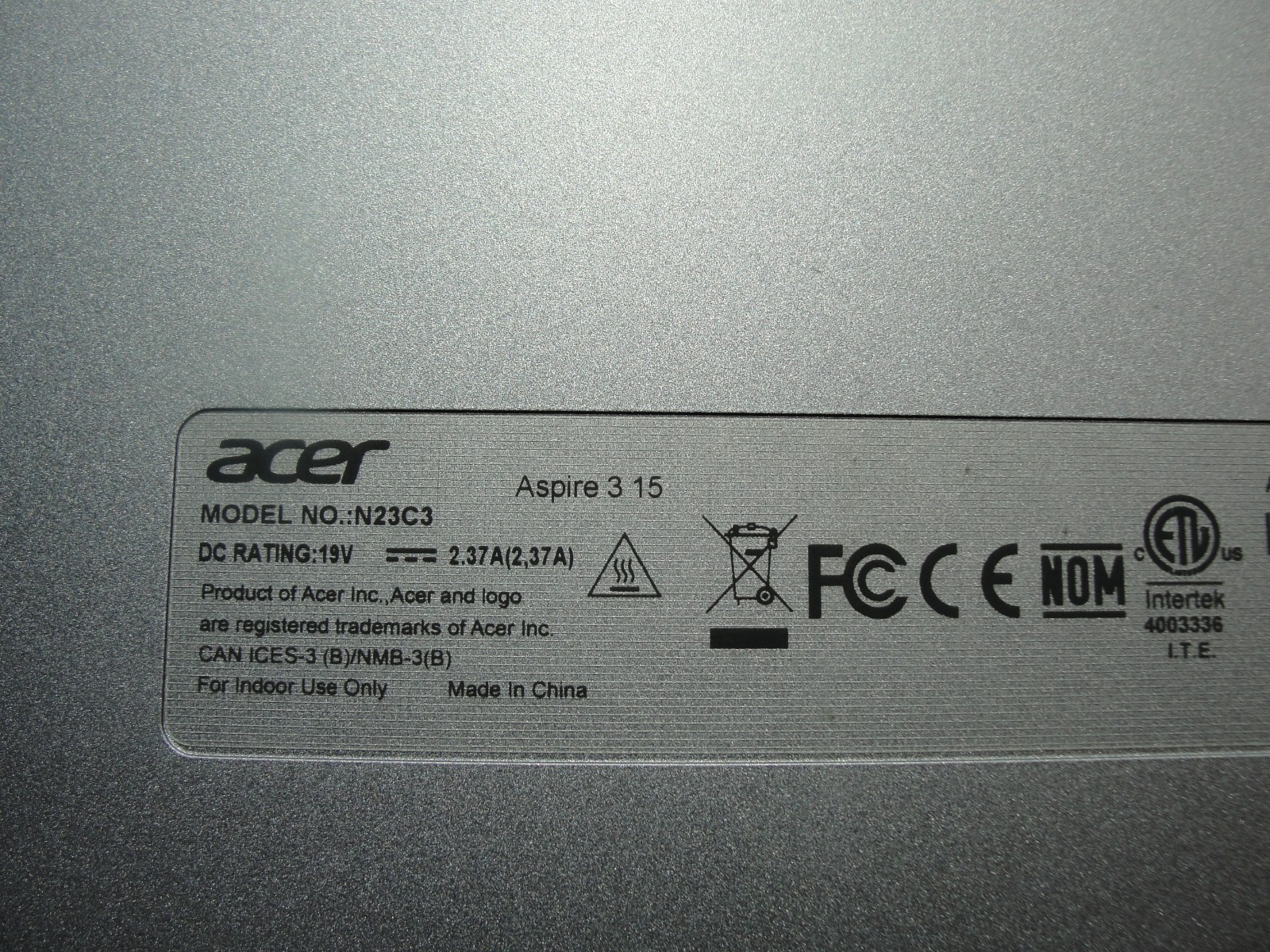 Acer Aspire 3 A315-24P 15.6” FHD Ryzen 3 7320U 8GB 128GB SSD Win11 Home