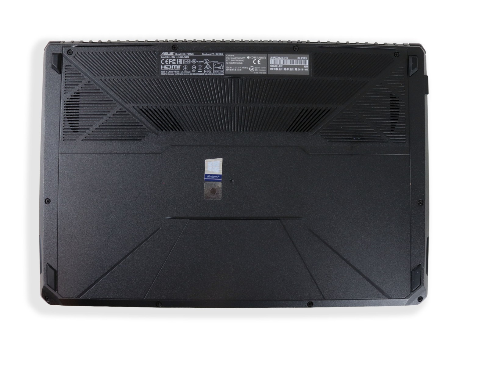 ASUS TUF FX504G 15.6″ Laptop i5-8300H 16GB RAM 128GB SSD+1TB HDD NVIDIA GTX 1050