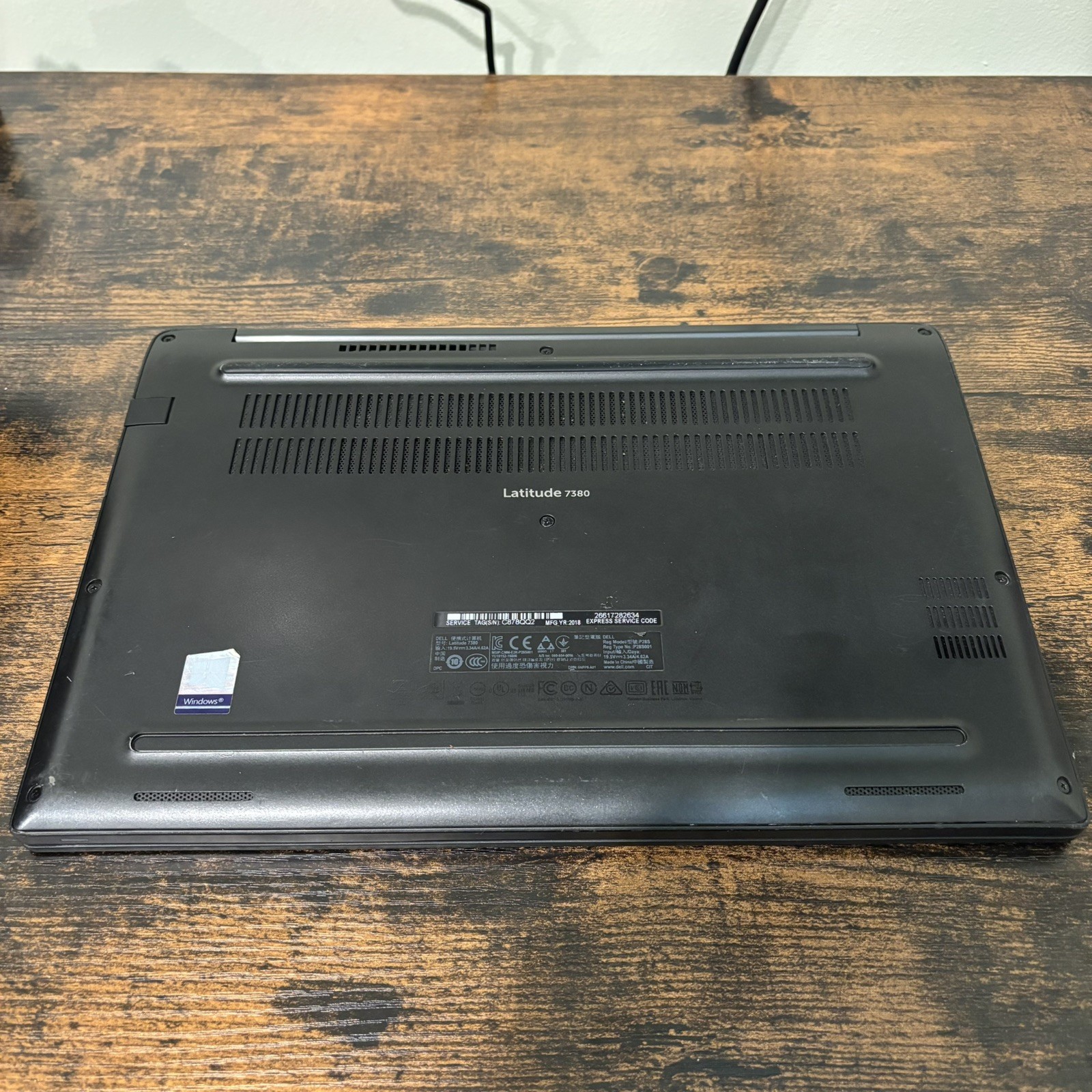 Dell Latitude 7380 i7-6600U 8GB RAM 250GB SSD 13.3” Win11 Pro