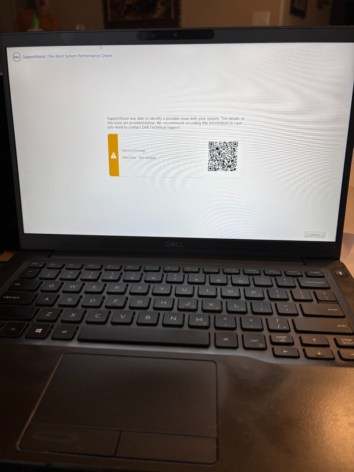 Dell Latitude i5 Laptop, No hard drive installed