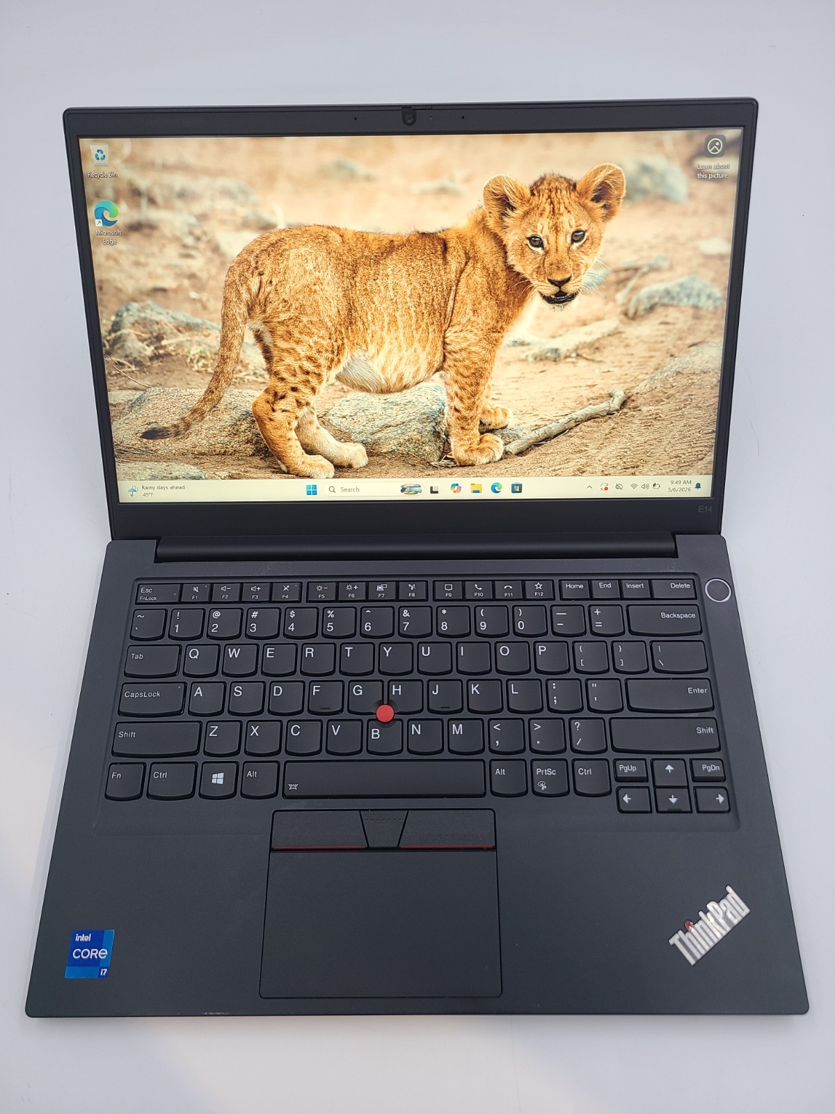 Lenovo ThinkPad E14 Gen 2 i7-1165G7 2.80GHz 16GB Ram 512GB SSD Win 11 Pro