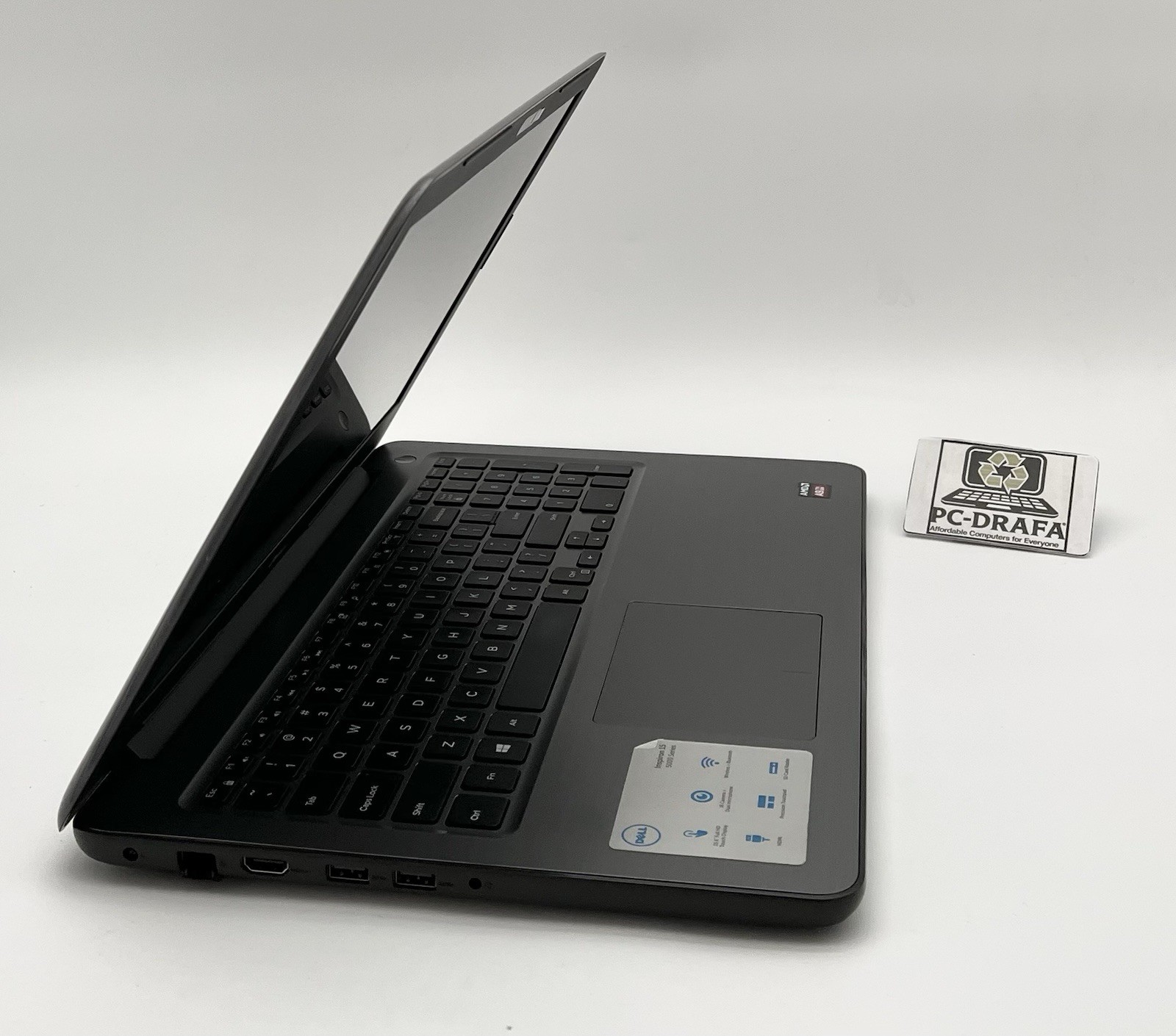 Dell Inspiron 15 5565 Laptop AMD A9-9400, 2.50GHz, 256Gb, 8GB RAM, Ubuntu, touch