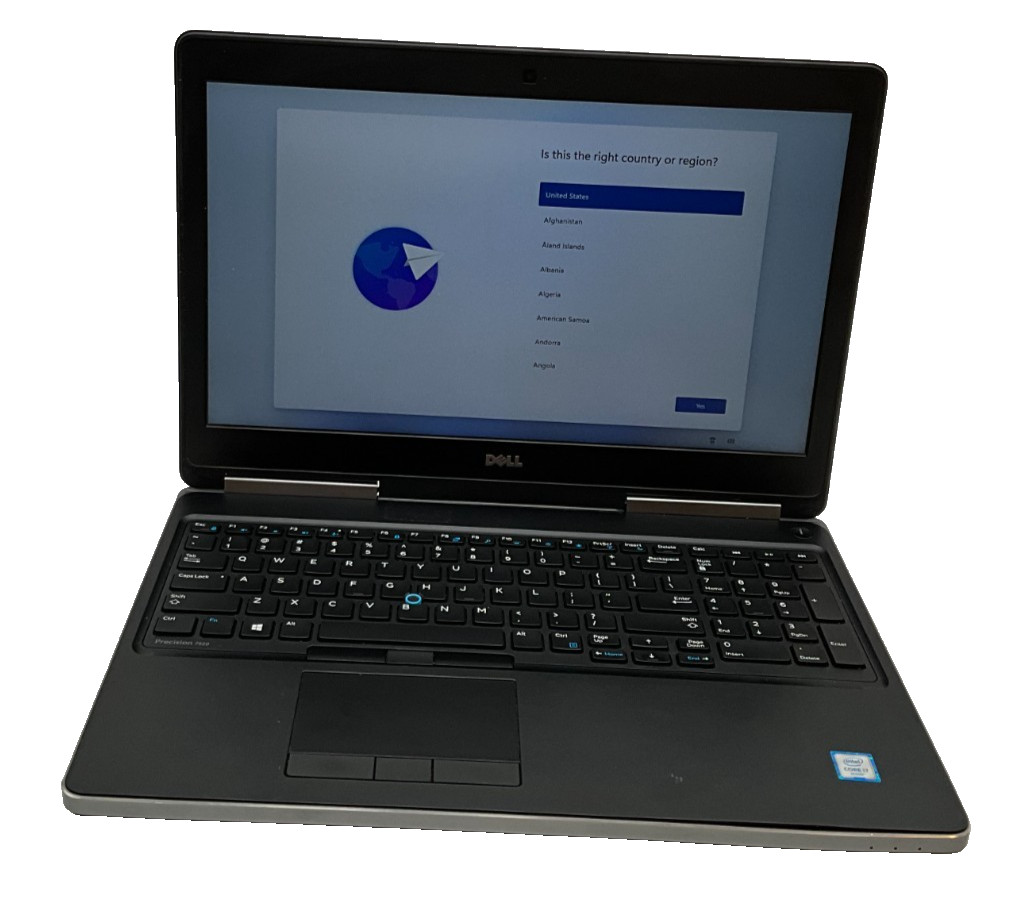 DELL Precision 7520 i7-6820HQ 32gb 512gb M1200 15.6″ LAPTOP 77CWPQ2