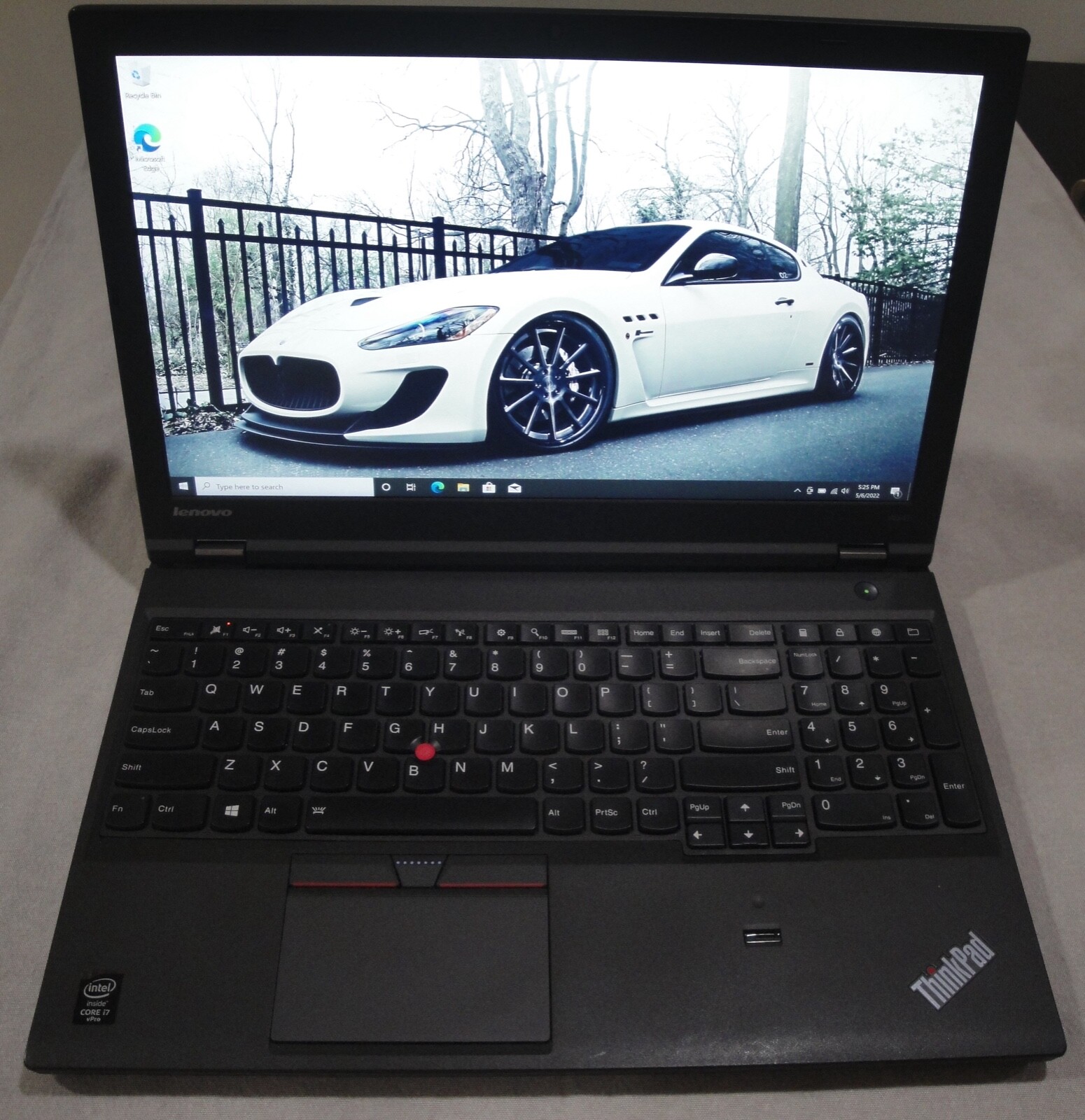 Lenovo ThinkPad W541 i7-2.9GHZ 16GB 512GB SSD 3K 2880×1620 Nvidia K1100M Fgp
