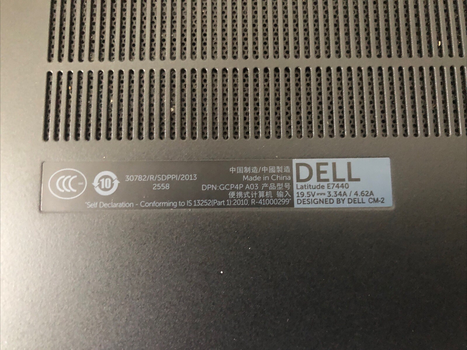 Dell Latitude E7440 Intel Core i5-2520 4GB RAM 128GB SSD Windows 7 Pro