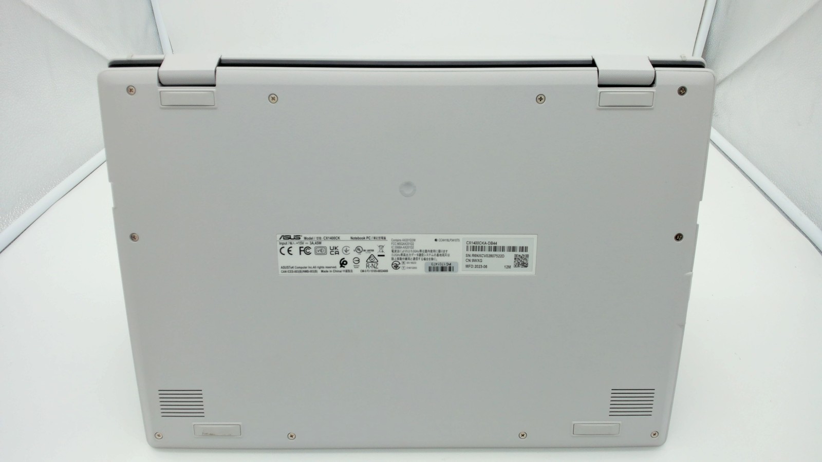 Asus Chromebook CX1 14″ Intel Celeron N4500 4GB 64GB CX1400CKA-DB44 PC1701473