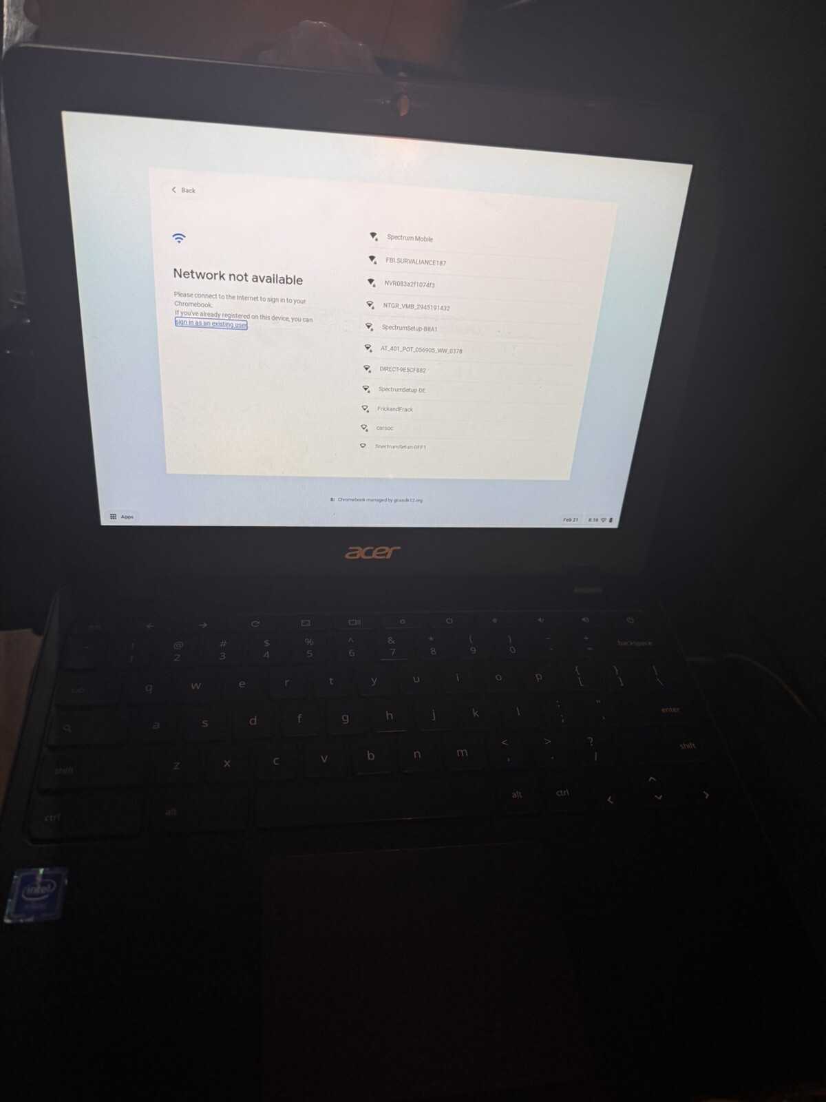 Chromebook Acer C740-C4PE 11.6″ (16GB SSD, Intel Celeron 3205U, 1.50 GHz,…