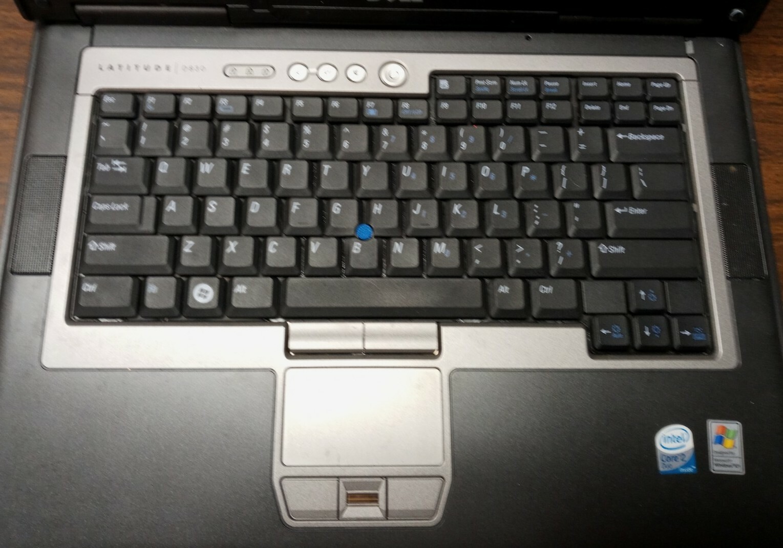 DELL LATITUDE D830 Intel Core 2 Windows XP 15″ No Cords Untested Recycle Find