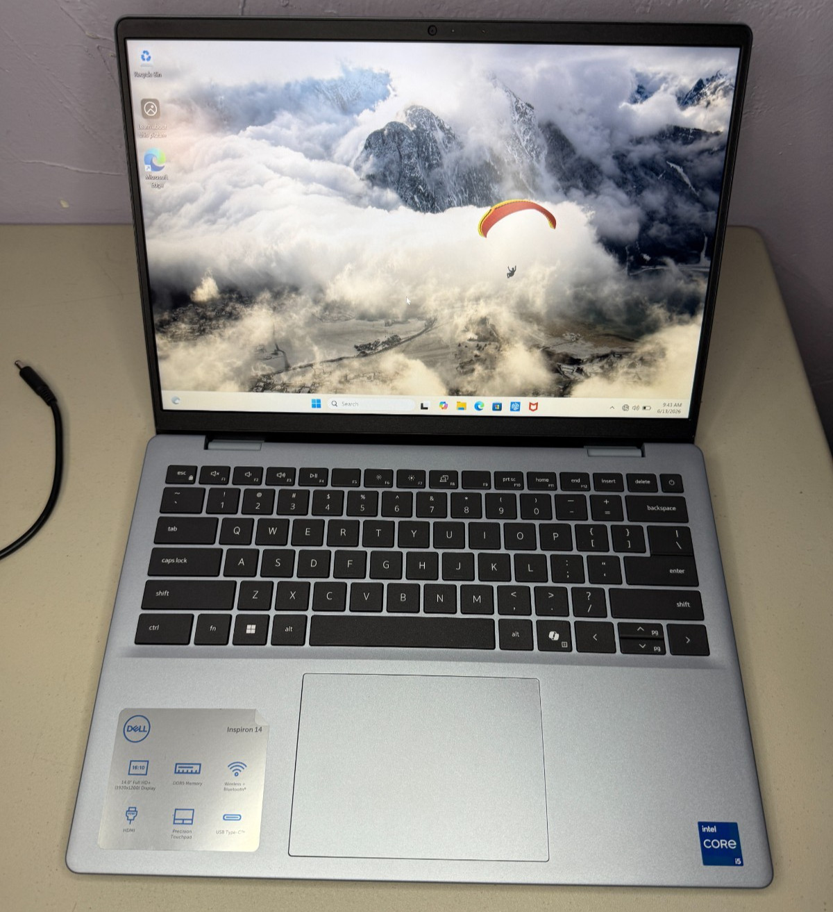 Dell Inspiron 14 P185G 14″ i5-1334U 1.3GHz Ice Blue 8GB RAM 512GB SSD WIN 11