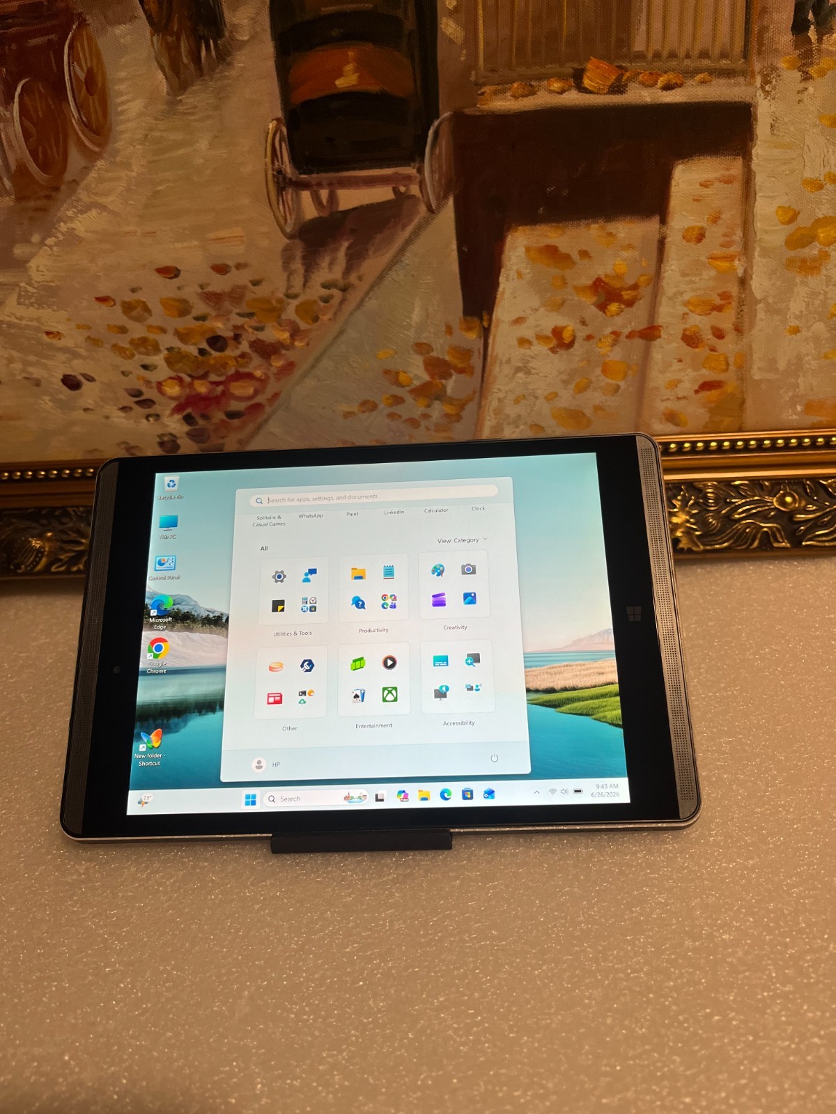 HP 608 G1 Pro tablet Windows 11 PRO -3N2K