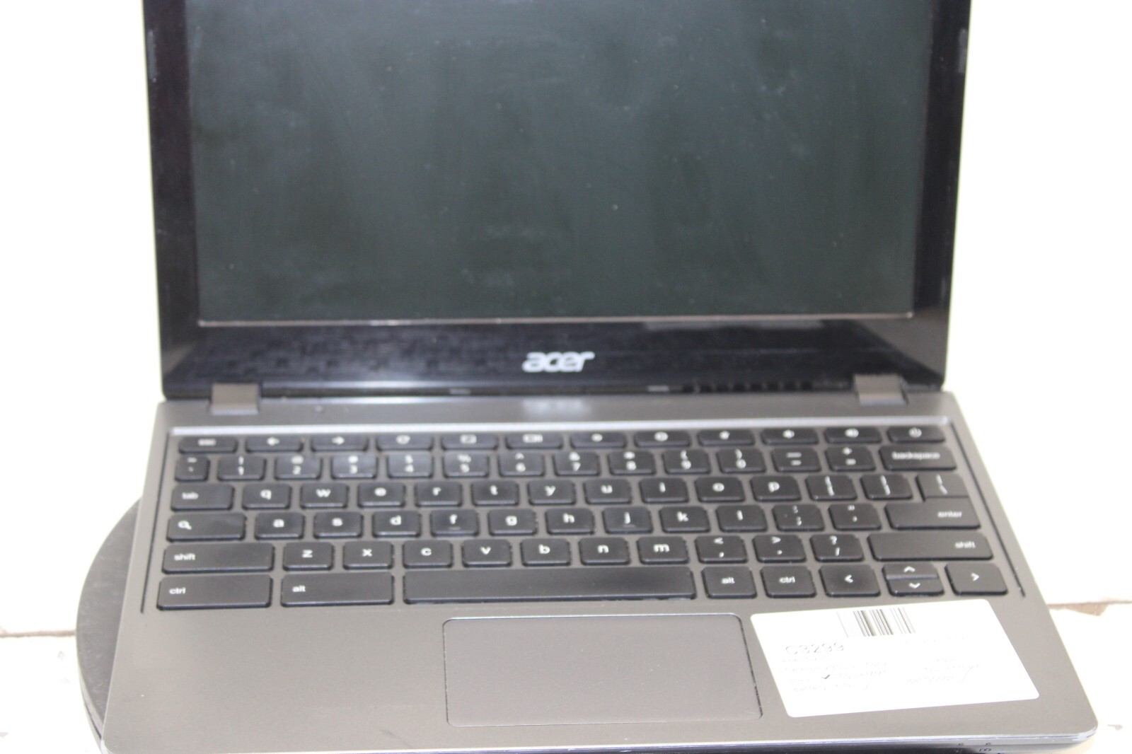 Acer C270 Chromebook Intel Celeron 2955u 2GB Ram 16GB eMMC ChromeOS No Battery